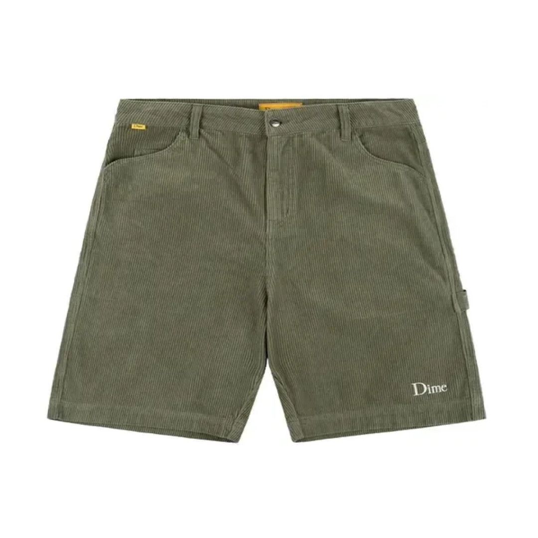 Dime o1mle0125 Corduroy Shorts in Olive Size US 30 / EU 46 - 1 Thumbnail