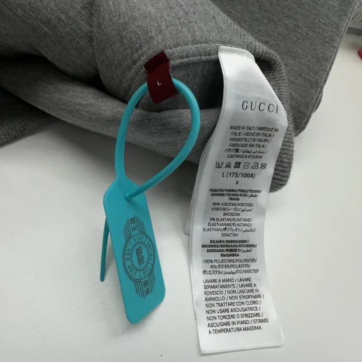 Gucci Gucci 2024 Fall Winter Gray Hoodie-2507 Size US L / EU 52-54 / 3 - 7 Thumbnail