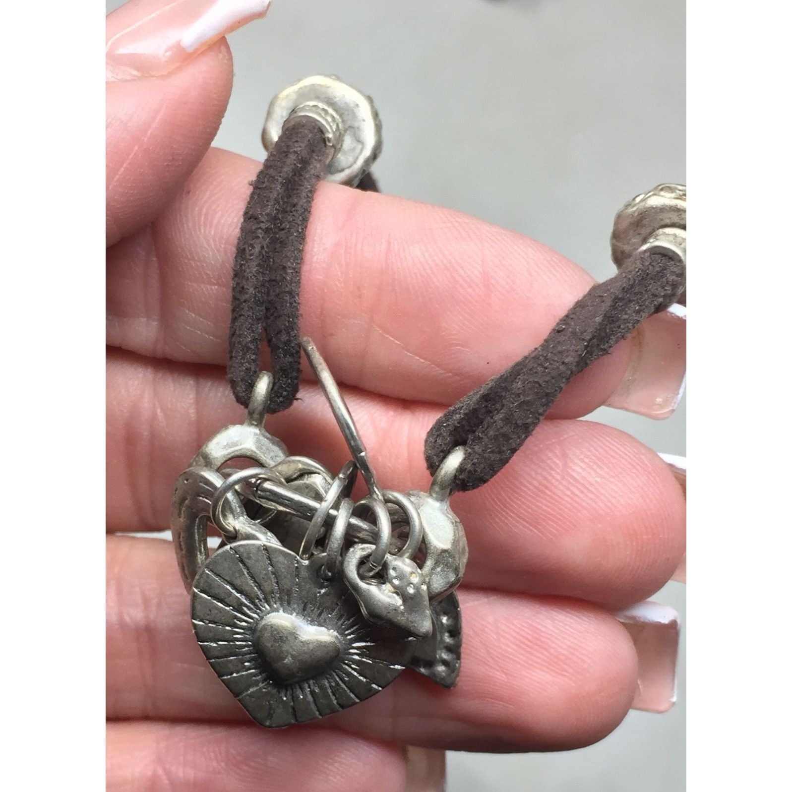 Other Adjustable Women's Bracelet with Heart Charms on it Size ONE SIZE - 7 Thumbnail