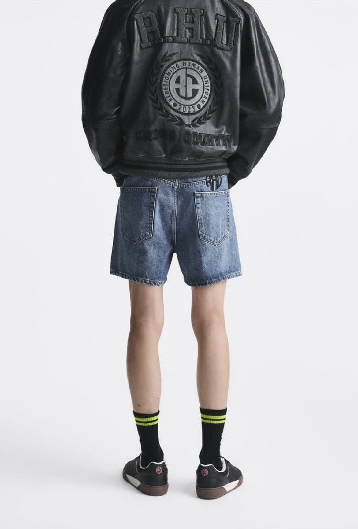 Rhude × Zara NEW RHUDE x Zara Rhuigi Denim Shorts NWT men’s size 32 Size US 32 / EU 48 - 4 Thumbnail