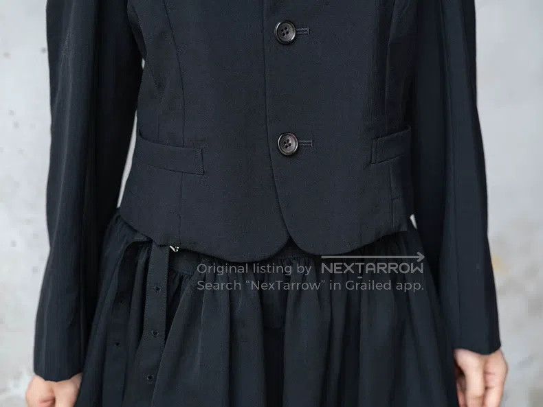 Comme des Garcons Comme Des Garcons Early Black Deformed Blazer Size M / US 6-8 / IT 42-44 - 6 Thumbnail