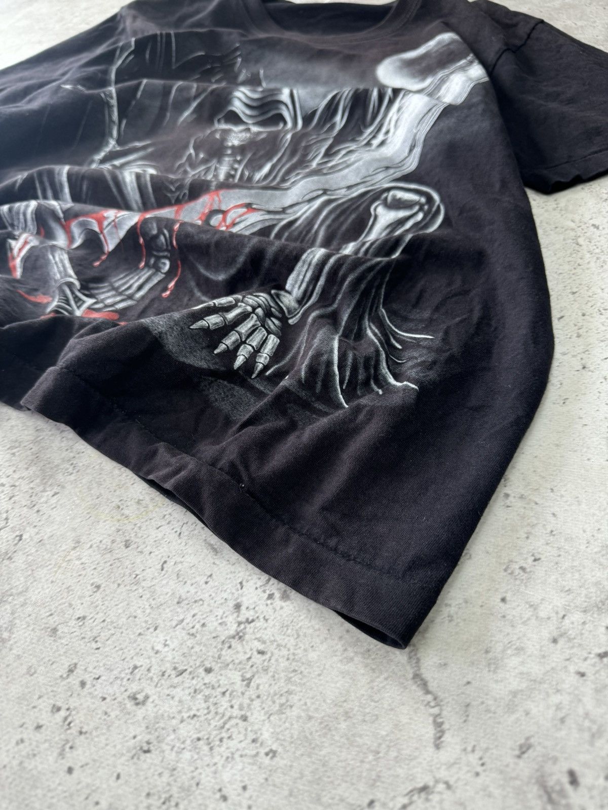Band Tees Vintage 90s Skulls Rock Tee Size US L / EU 52-54 / 3 - 3 Thumbnail