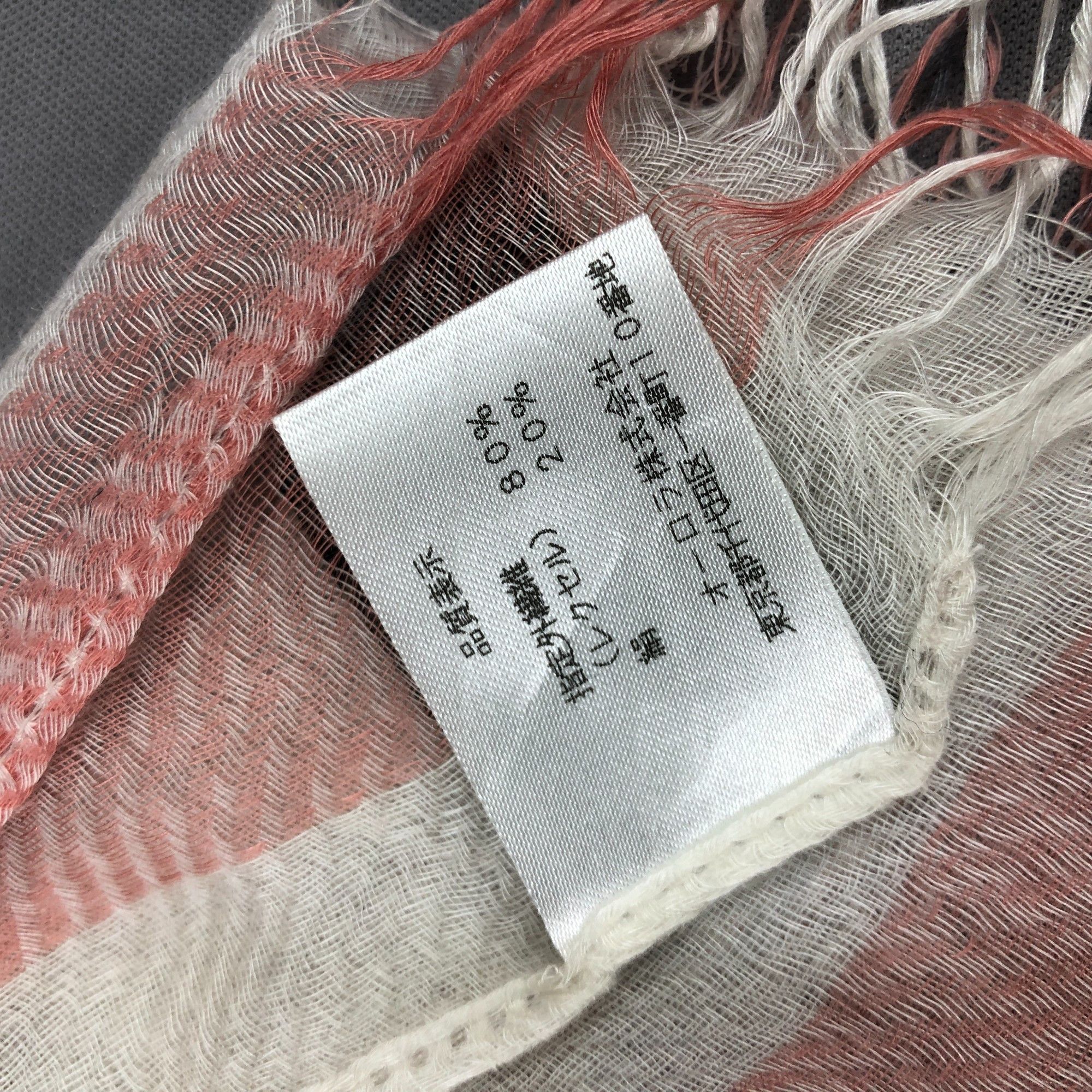 Lanvin Vintage Lanvin Scarf Long Shawl Stoles Wool Scarves. Size ONE SIZE - 6 Thumbnail