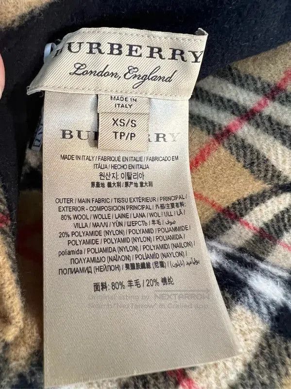 Burberry Burberry Beige Cotton Hooded Dress. Size XS / US 0-2 / IT 36-38 - 5 Thumbnail