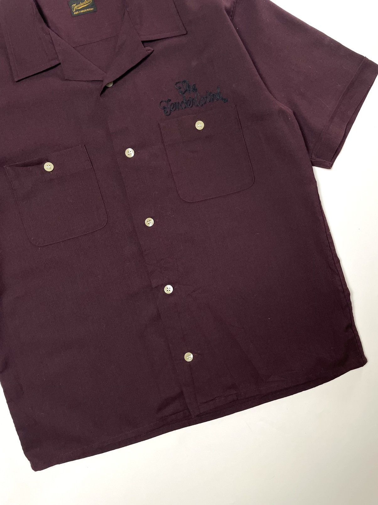 Tenderloin Rare Tenderloin Embroidery Shirt Maroon Size US S / EU 44-46 / 1 - 7 Thumbnail