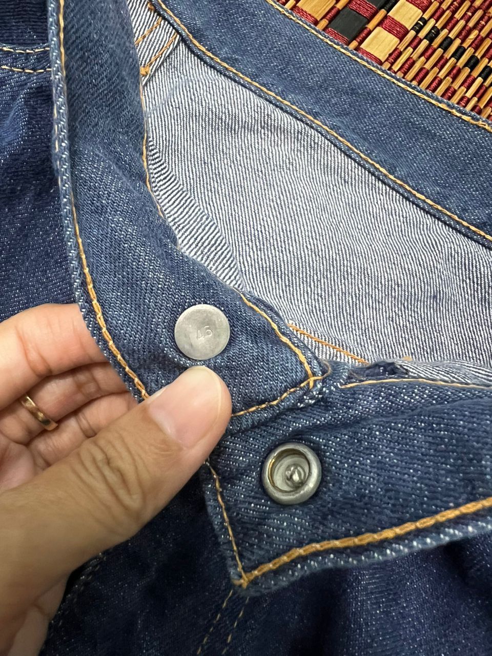 Levi's × Vintage Vtg 60’s Levis Big E white Tab Size 29" - 11 Thumbnail