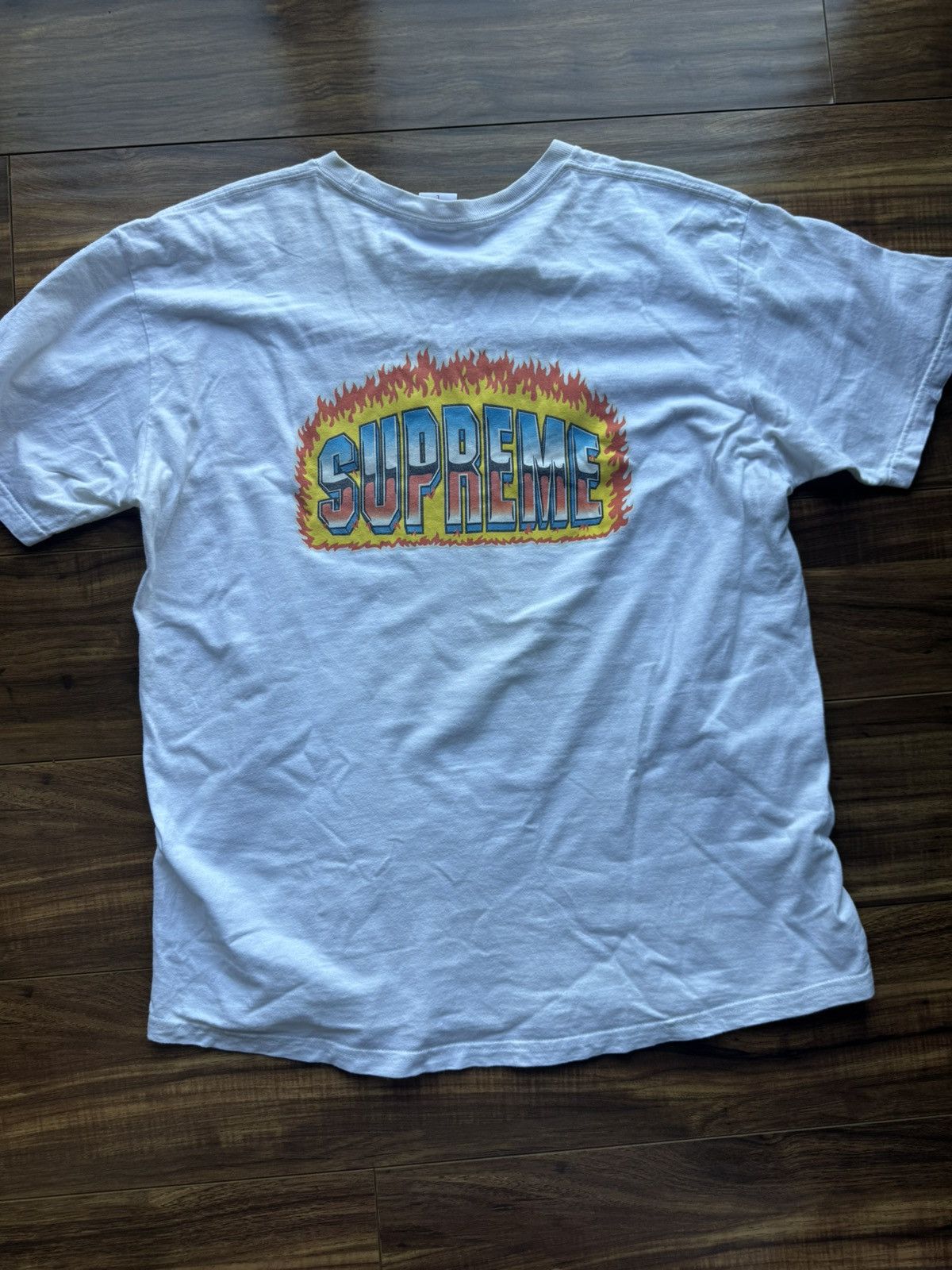 Supreme Supreme Chrome Tee Size US L / EU 52-54 / 3 - 3 Thumbnail