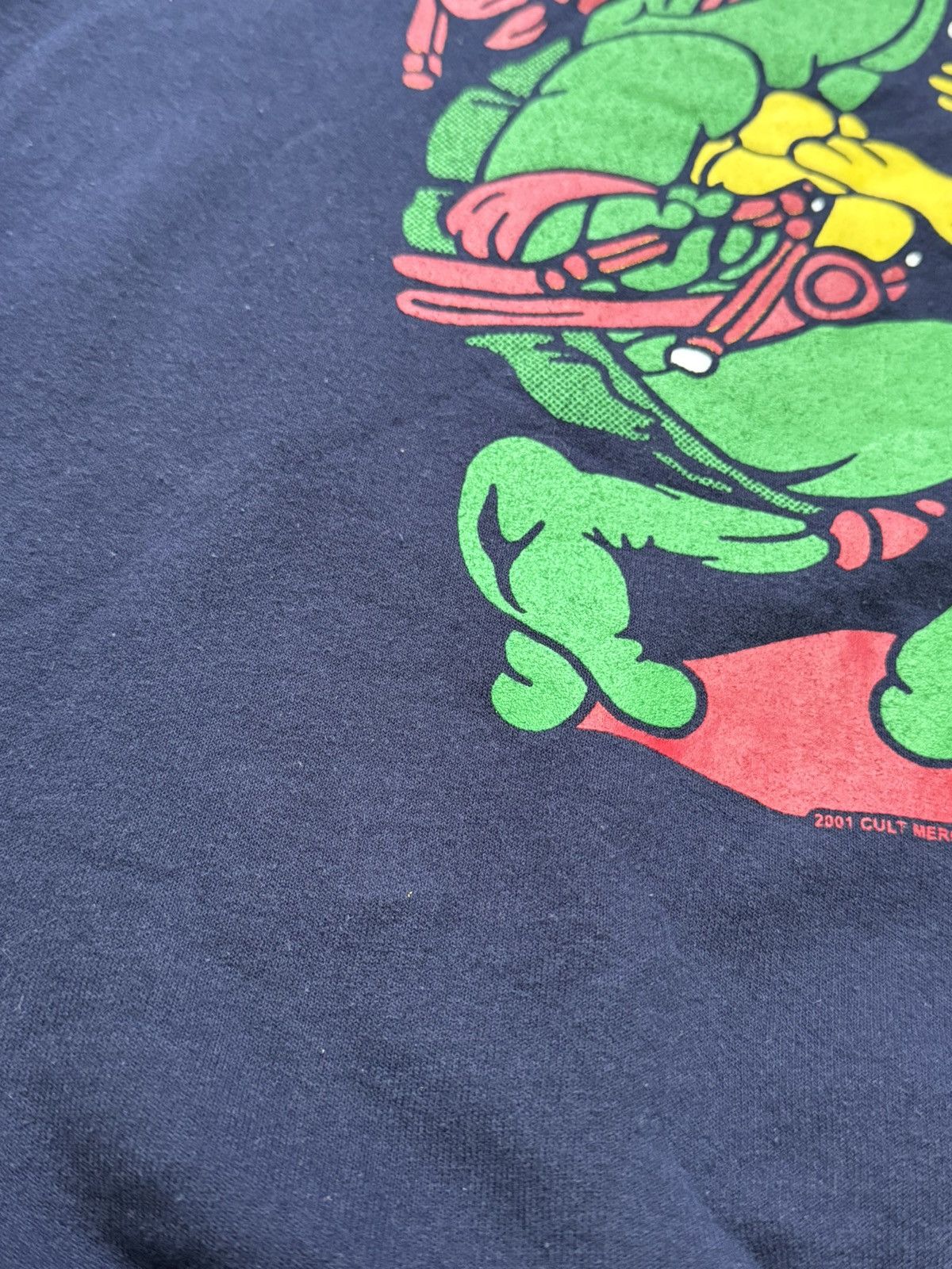 Vintage Vintage 2001 Bart vs Ninja Turtles Sweatshirt Simpsons Fox Size US M / EU 48-50 / 2 - 9 Thumbnail