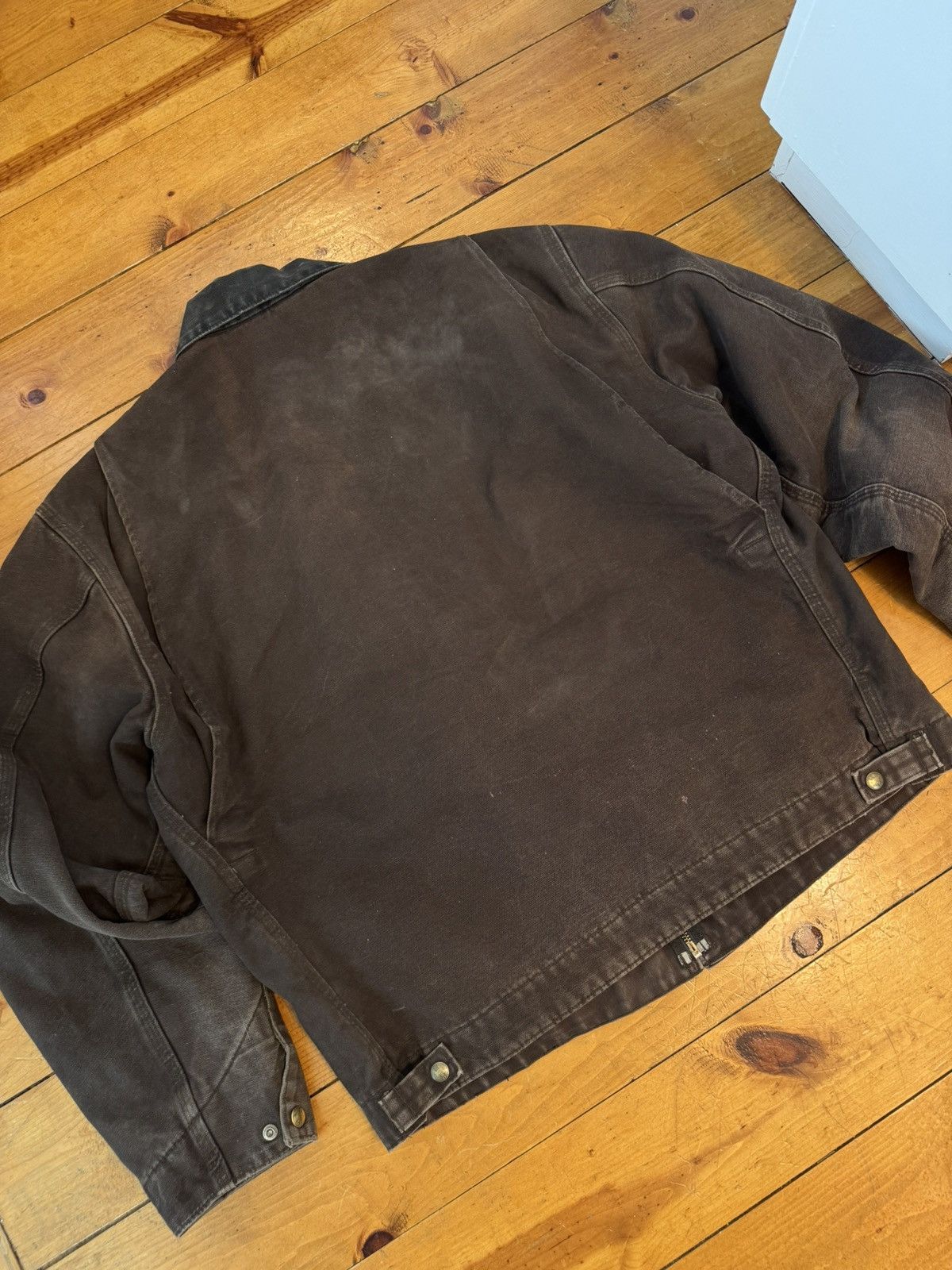 Carhartt Vtg Y2k ‘07 J97 DKB Brown Carhartt Detroit Jacket. Size XLT Size US XL / EU 56 / 4 - 7 Thumbnail