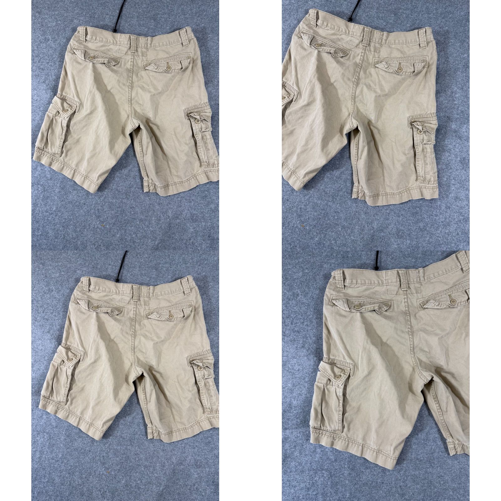 Levi's Levi's Cargo Shorts Mens W33 Khaki Beige Utility Pockets Outdoor Size US 33 - 8 Thumbnail