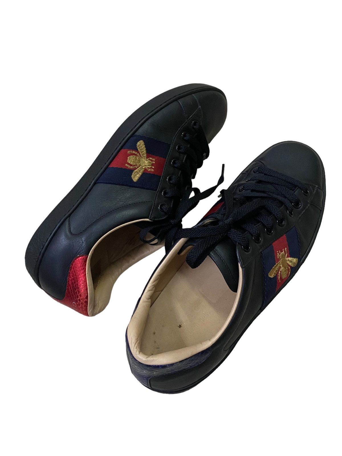 Gucci Gucci Ace Black Sneaker Size US 8 / EU 41 - 6 Thumbnail