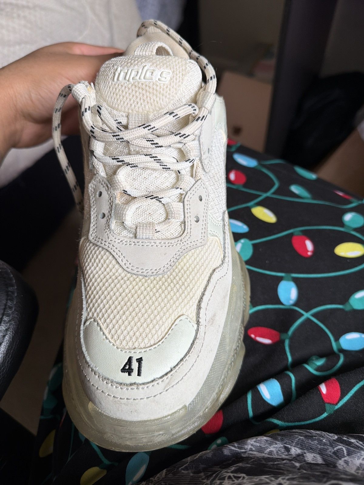 Balenciaga Balenciaga Triple S Clear Sole – Size 41 (EU) Size US 8 / IT 38 - 10 Thumbnail