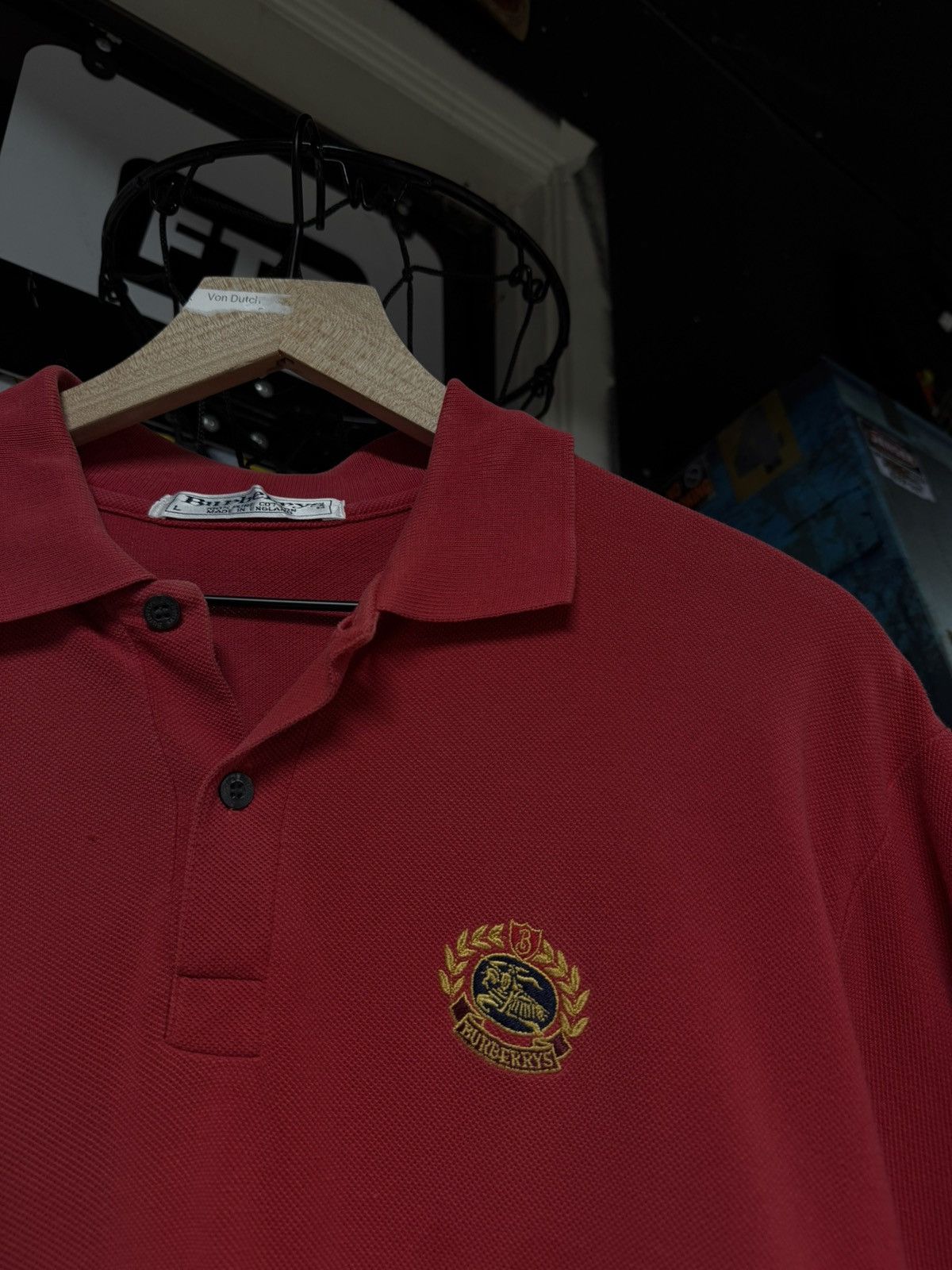 Burberry Burberry Logo Polo Men’s T-Shirt Preowned Size Large Size US L / EU 52-54 / 3 - 6 Thumbnail