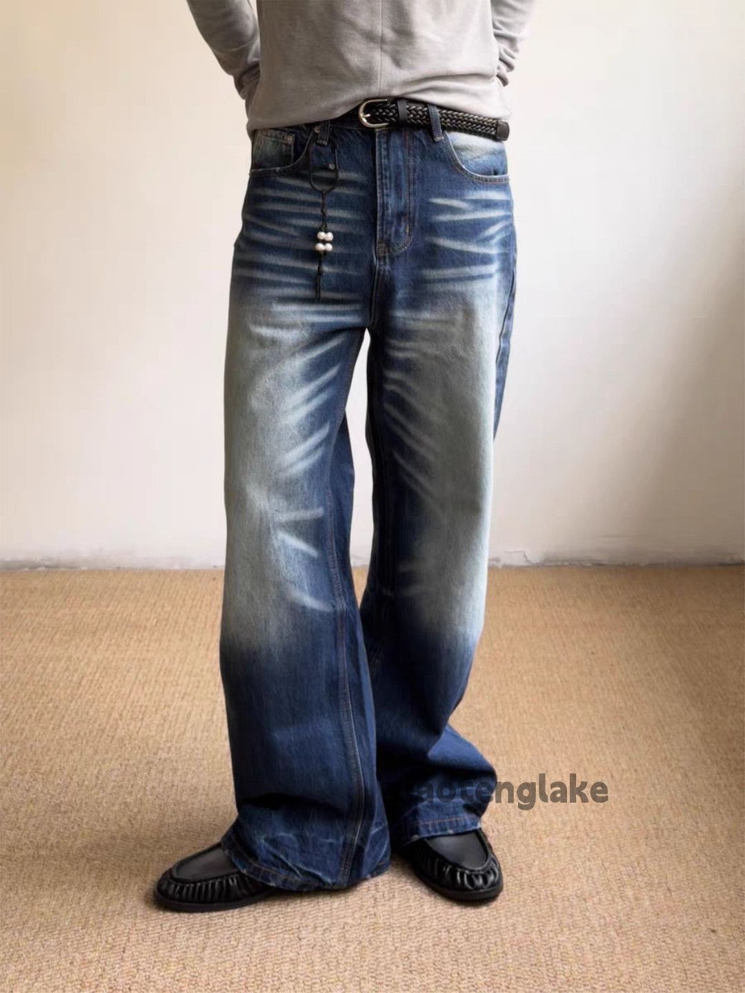 Jean xtl faded rafsimons Balenciaga style flared punk y2k jeans Size US 32 / EU 48 - 2 Thumbnail