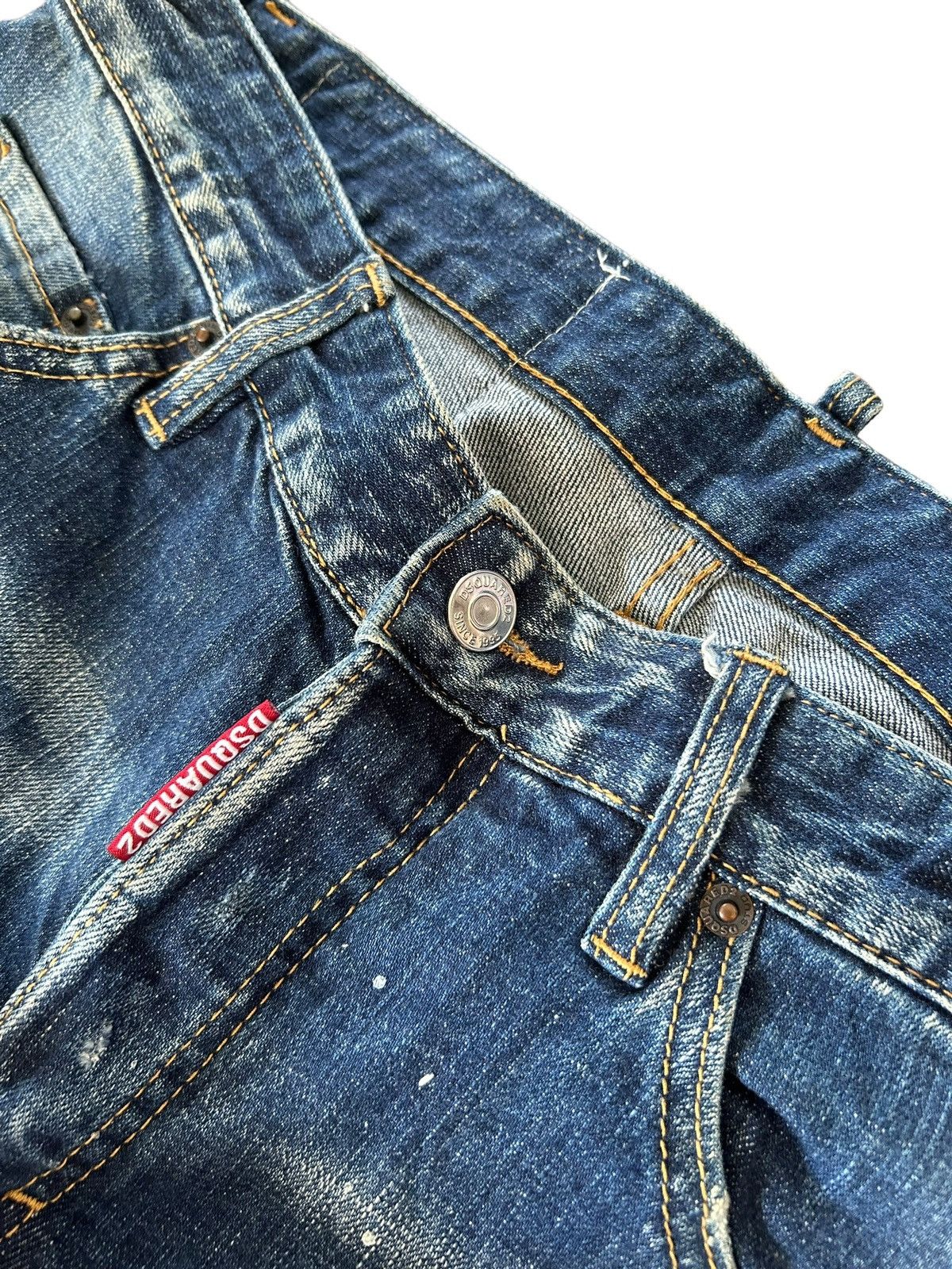 Dsquared2 DSQUARED2 disteressed denim stretch jeans made in italy Size US 32 / EU 48 - 4 Thumbnail
