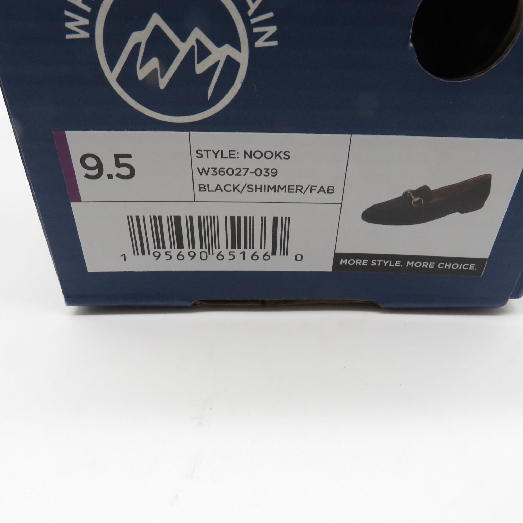 Other White Mountain Nooks Black Shimmer Horsebit Loafers Women's Size US 9.5 / IT 39.5 - 2 Thumbnail