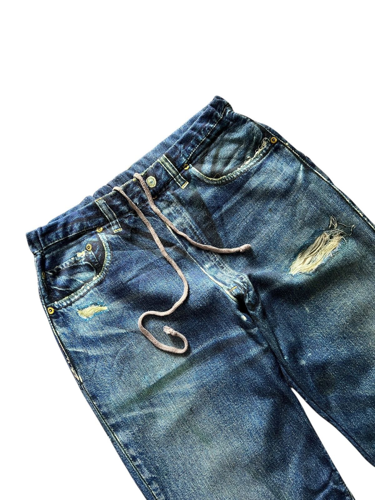 TALKING ABOUT THE ABSTRACTION Talking About The Abstraction 🇯🇵 Trompe L’œil Sweatpants Size US 30 / EU 46 - 4 Thumbnail