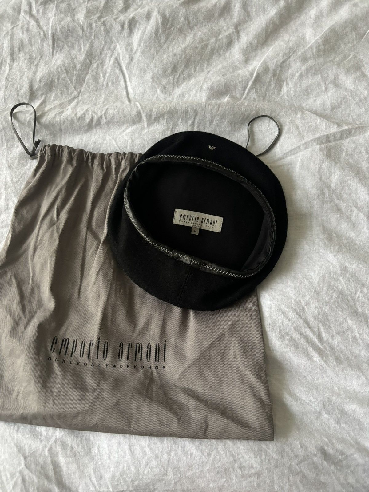 Emporio Armani × Our Legacy Emporio Armani x Our legacy Basco Beret Size ONE SIZE - 4 Thumbnail