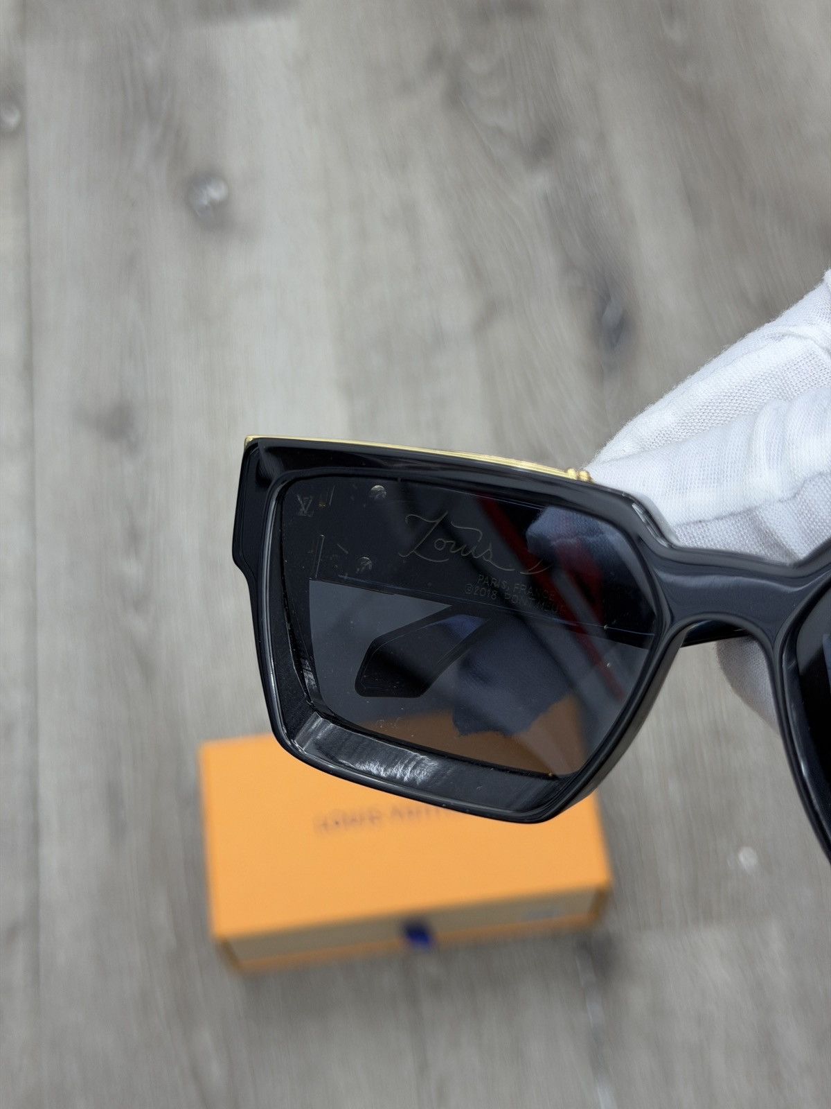 Louis Vuitton Louis Vuitton 1.1 Millionaires Sunglasses Black Size ONE SIZE - 7 Thumbnail
