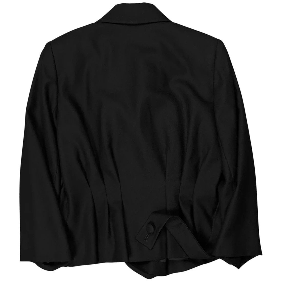 Balenciaga Balenciaga Asymmetric Belted Wool Jacket Size US S / EU 44-46 / 1 - 3 Thumbnail