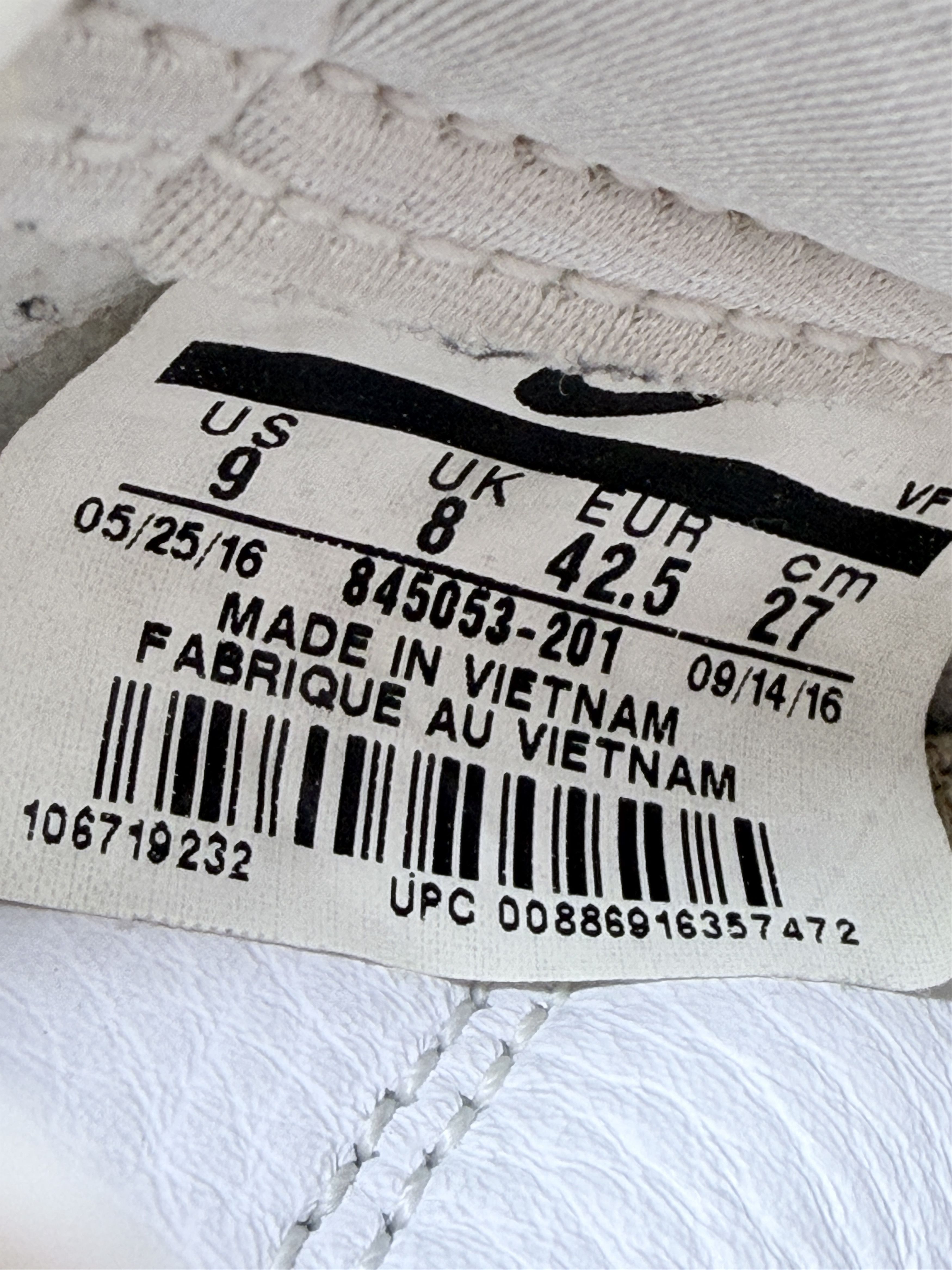 Kith × Nike Kith Nike Air Force 1 Retro Linen Tan Pink 2016 Size US 9 / EU 42 - 8 Thumbnail