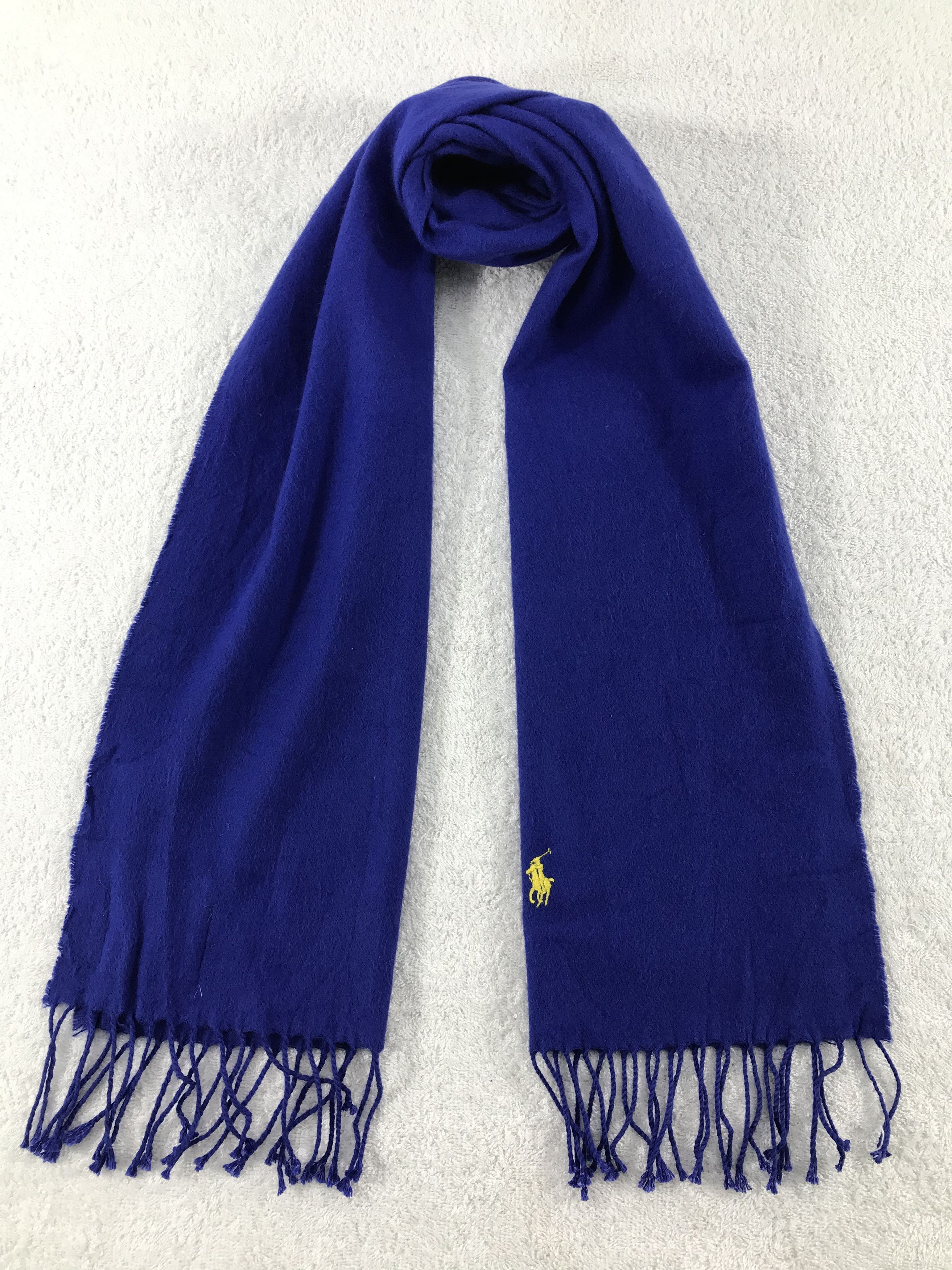 Polo Ralph Lauren × Vintage Polo Ralph Lauren Scarf / Muffler / Neckwear - WW1361 Size ONE SIZE - 1 Thumbnail