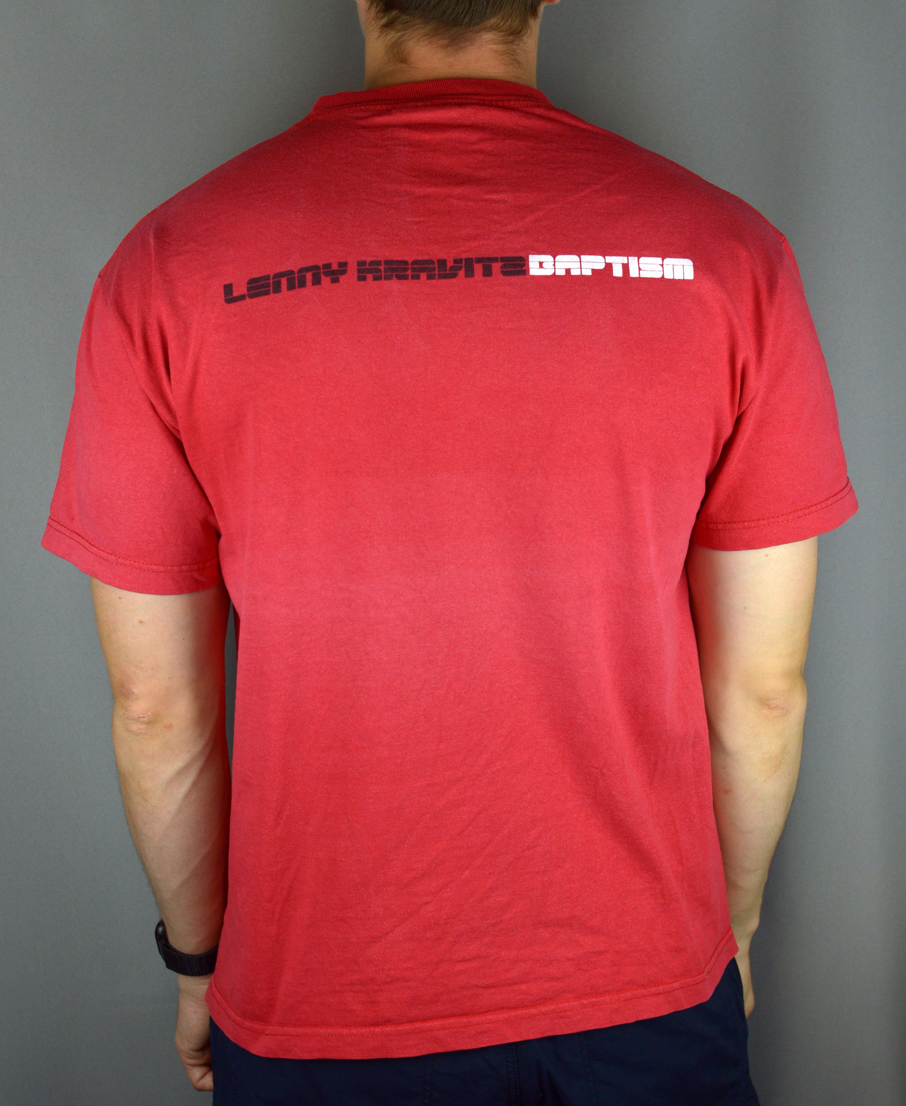 Vintage Vintage Lenny Kravitz Babtisn t shirt Size US L / EU 52-54 / 3 - 2 Thumbnail