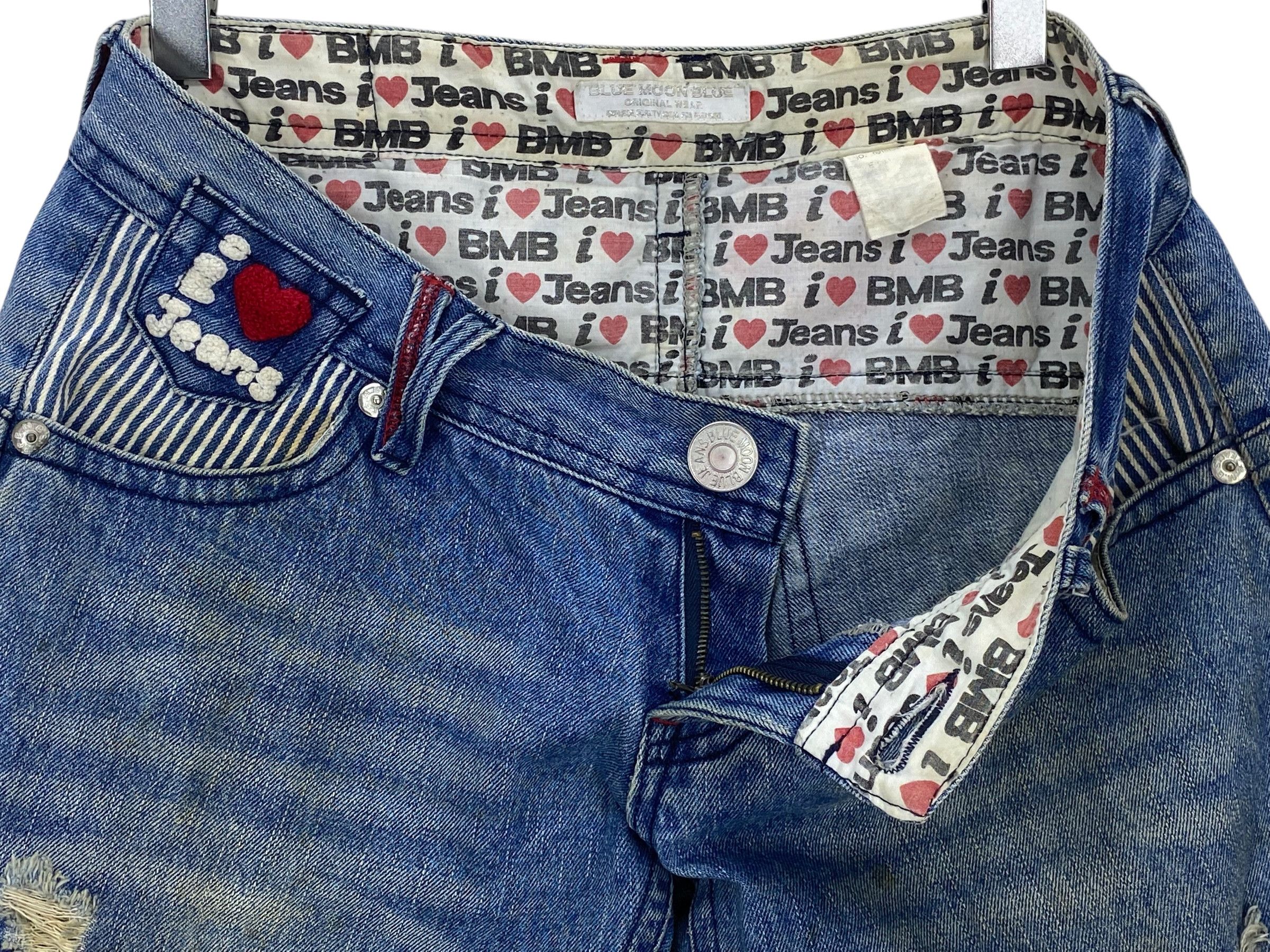Japanese Brand Blue Moon Blue Japan Denim Jeans Japanese Surf Jeans Pants Size US 31 - 8 Thumbnail