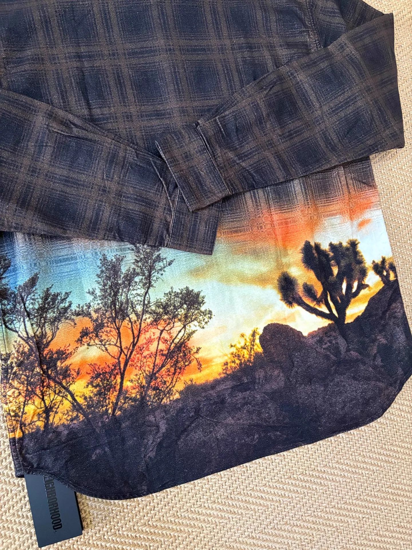 Neighborhood NBHD x UGG 19AW Check Oil-Paint Shirt XL NWT Size US XL / EU 56 / 4 - 7 Thumbnail