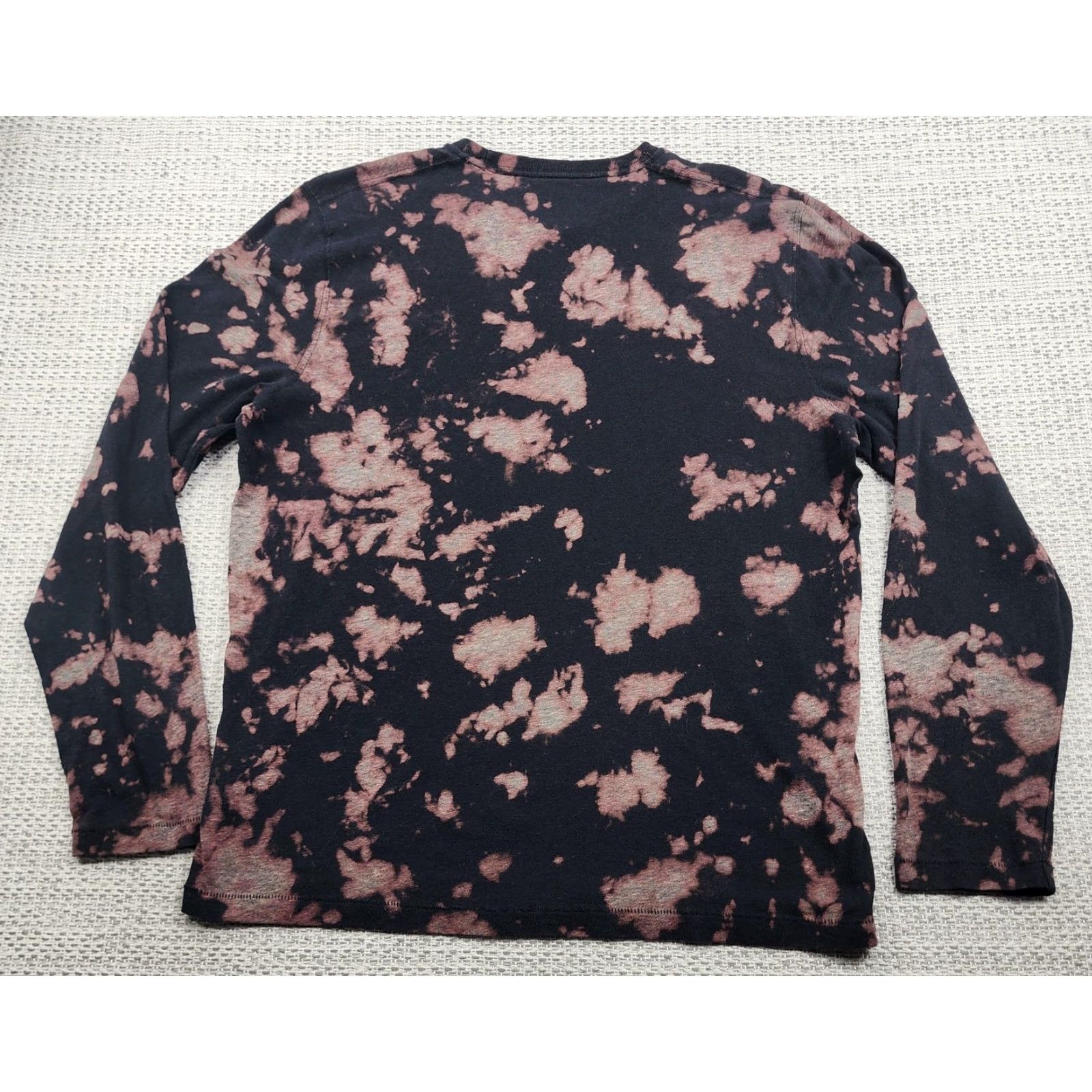 Abercrombie & Fitch VINTAGE Abercrombie & Fitch Shirt Mens L Black Tie Dye Long Sleeve Muscle Top Size US L / EU 52-54 / 3 - 6 Thumbnail