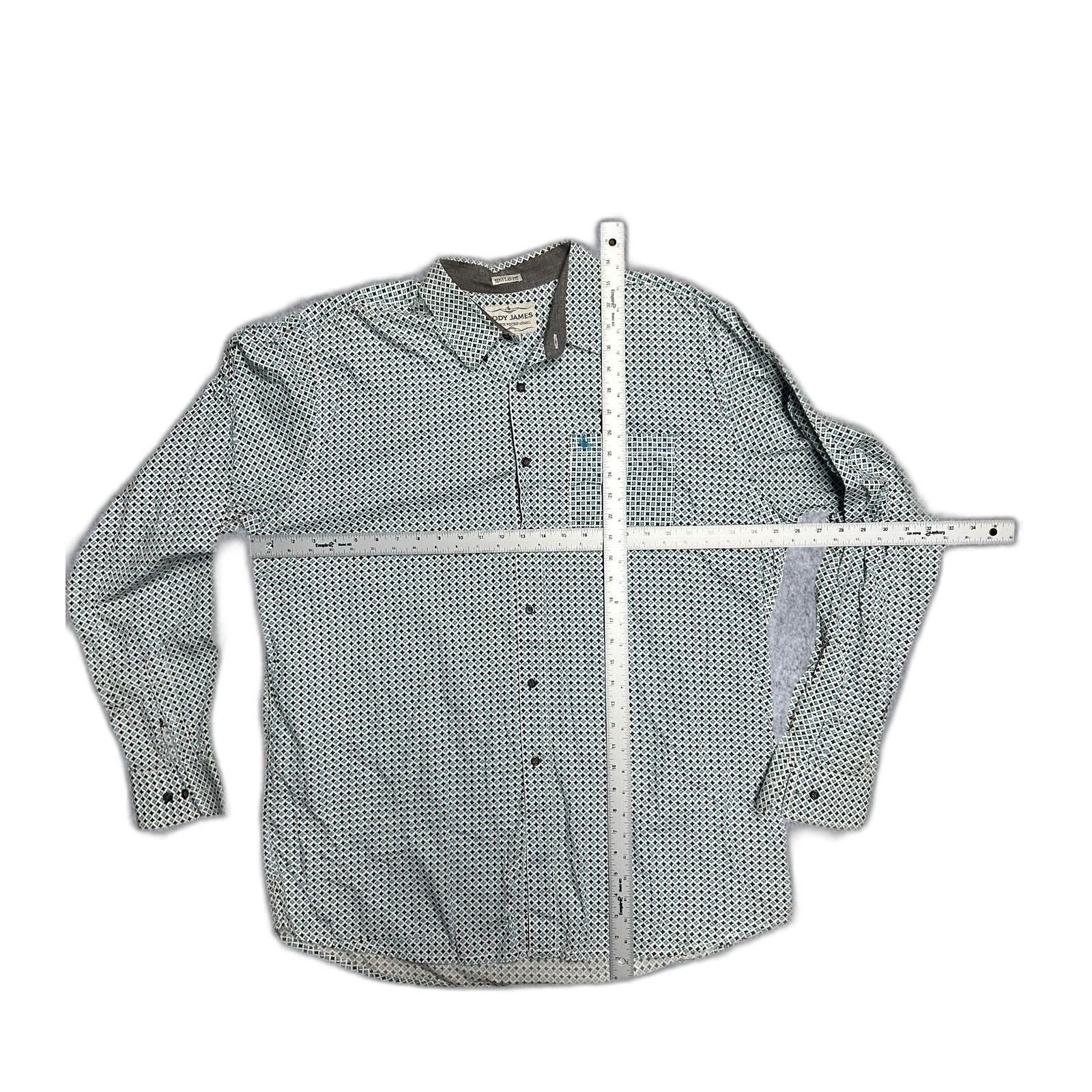 Chase Authentics Cody James Authentic Western Apparel Dress Shirt Size XLT Re Size US XXS / EU 40 - 3 Thumbnail