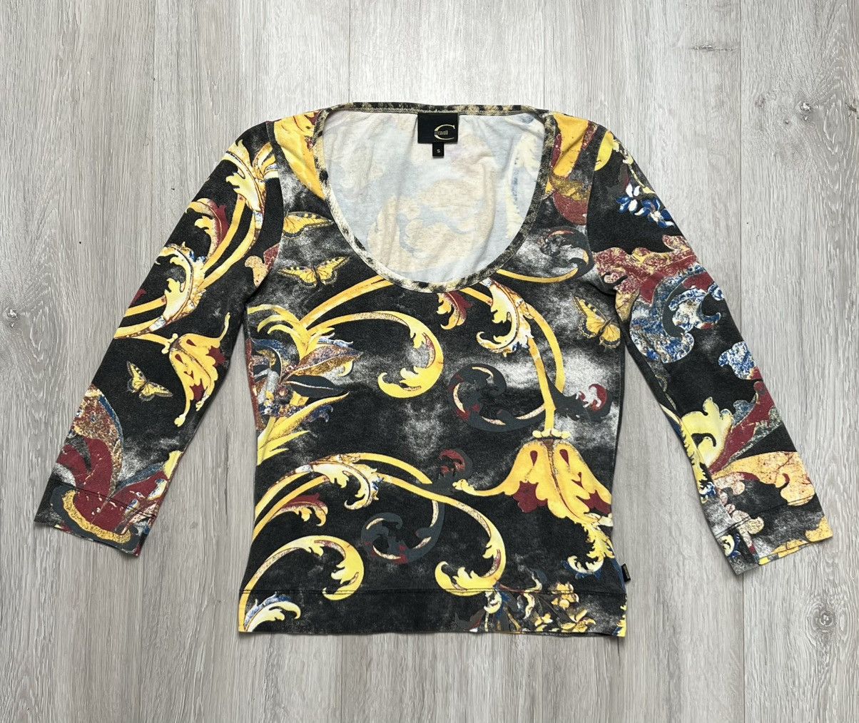 Just Cavalli Just Cavalli Painted Longsleeve Size S / US 4 / IT 40 - 1 Thumbnail