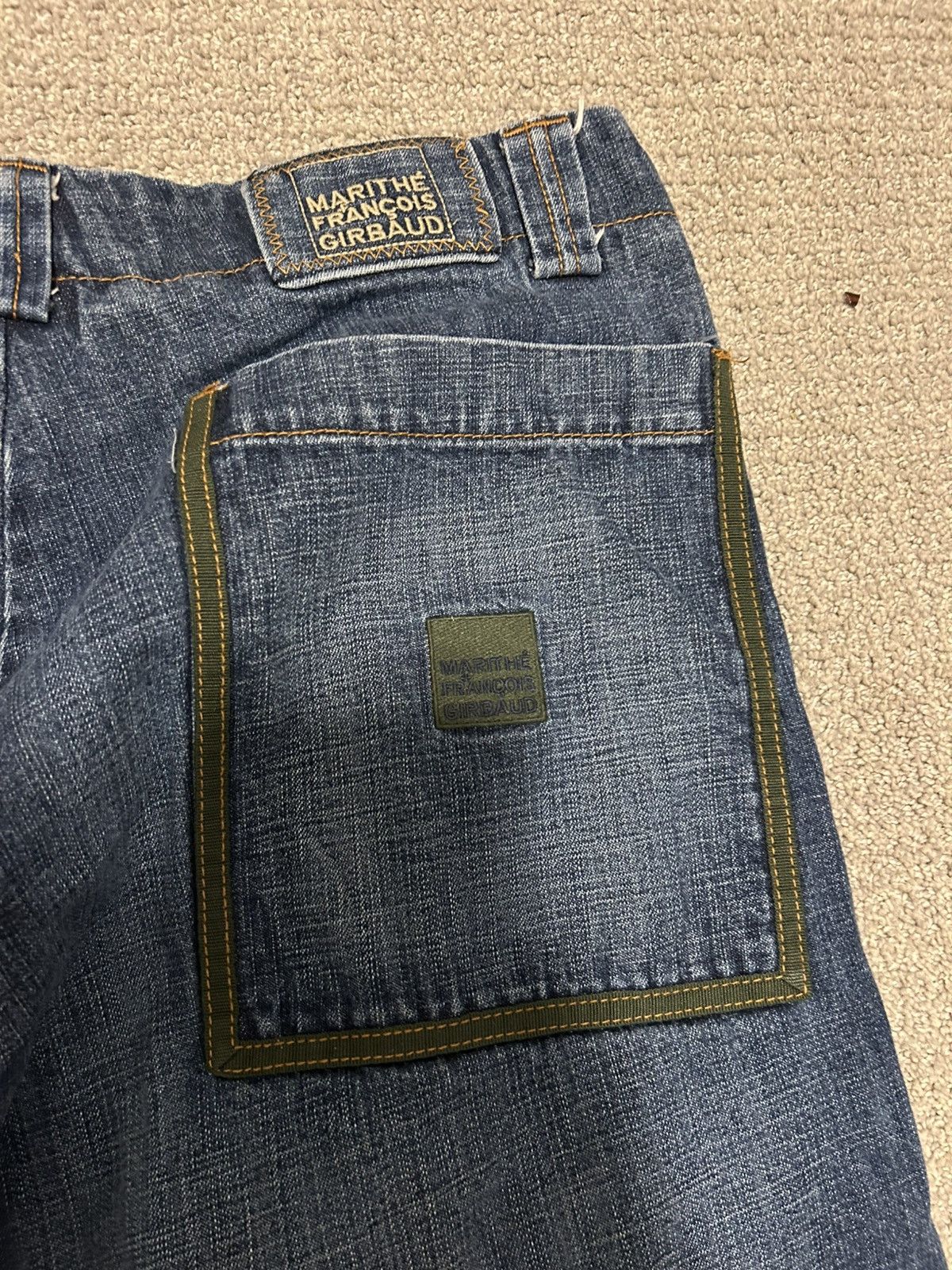 Marithe + Francois Girbaud × Vintage Le Jean De Marithe François Girbaud denim jeans Size US 36 / EU 52 - 7 Thumbnail