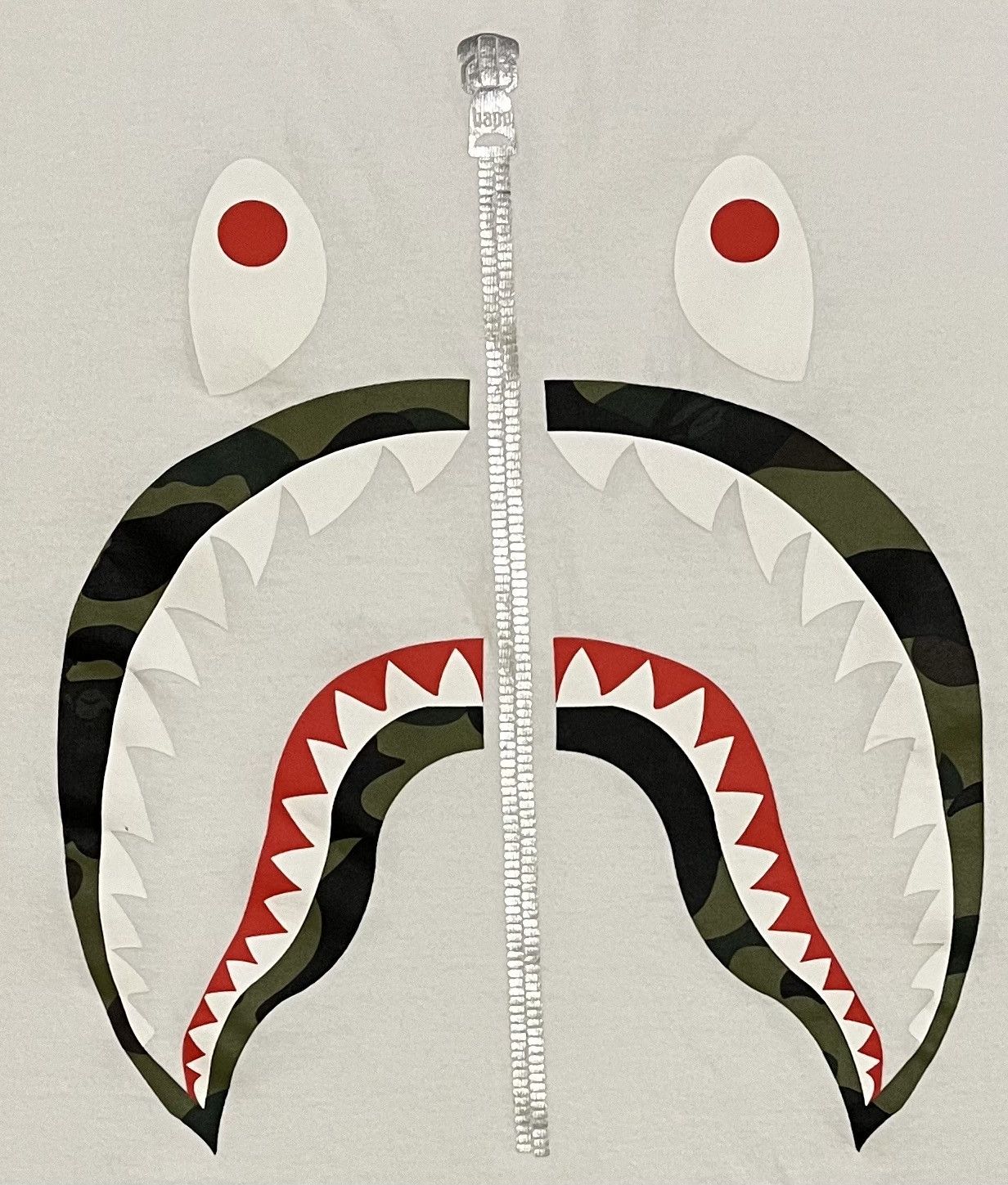 Bape Bape shark tee shirt Size US M / EU 48-50 / 2 - 3 Thumbnail