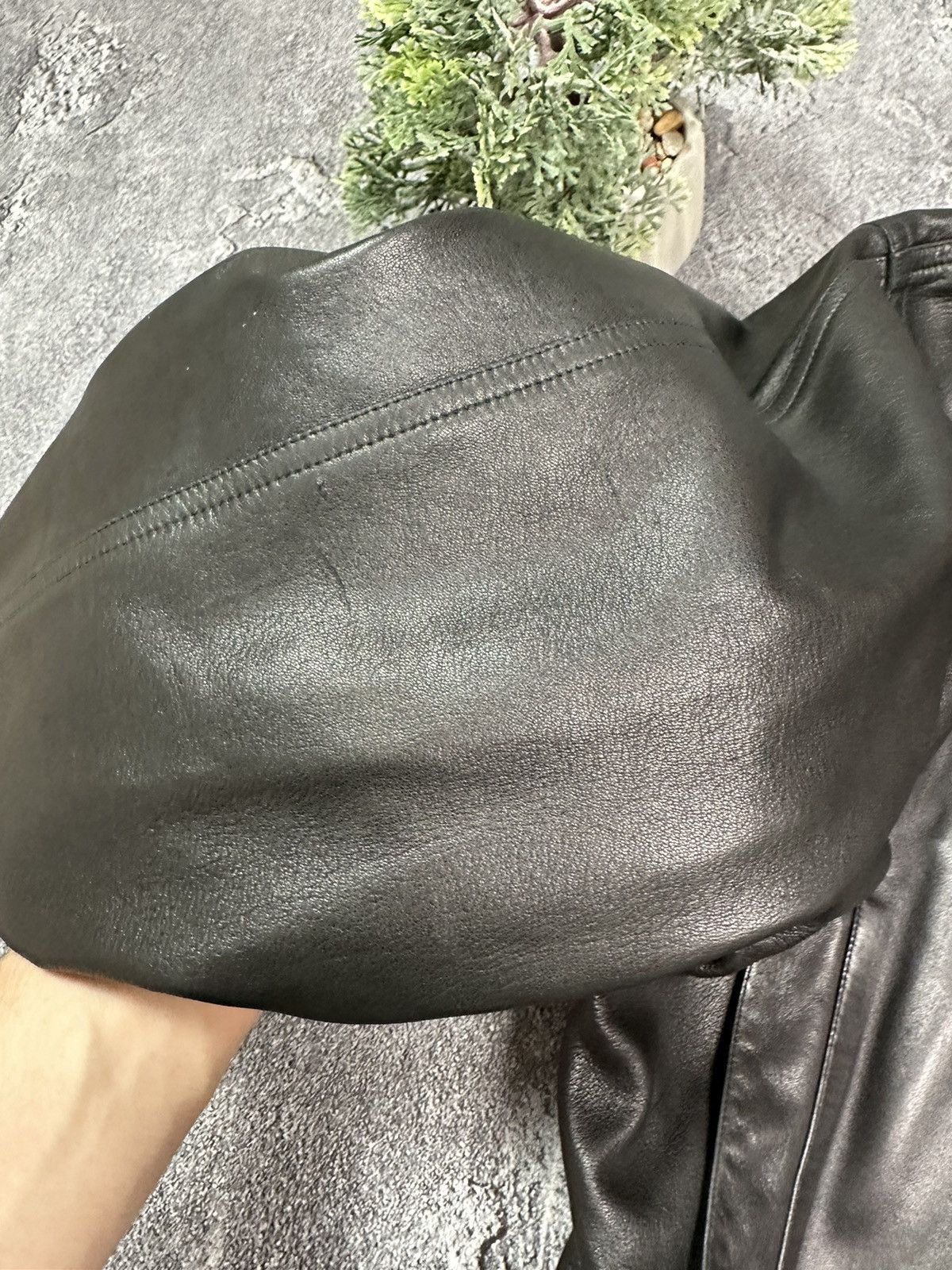 Vintage × Zilli Super RARE Zilli for Stephan Kelian leather oversized jacket Size US M / EU 48-50 / 2 - 8 Thumbnail