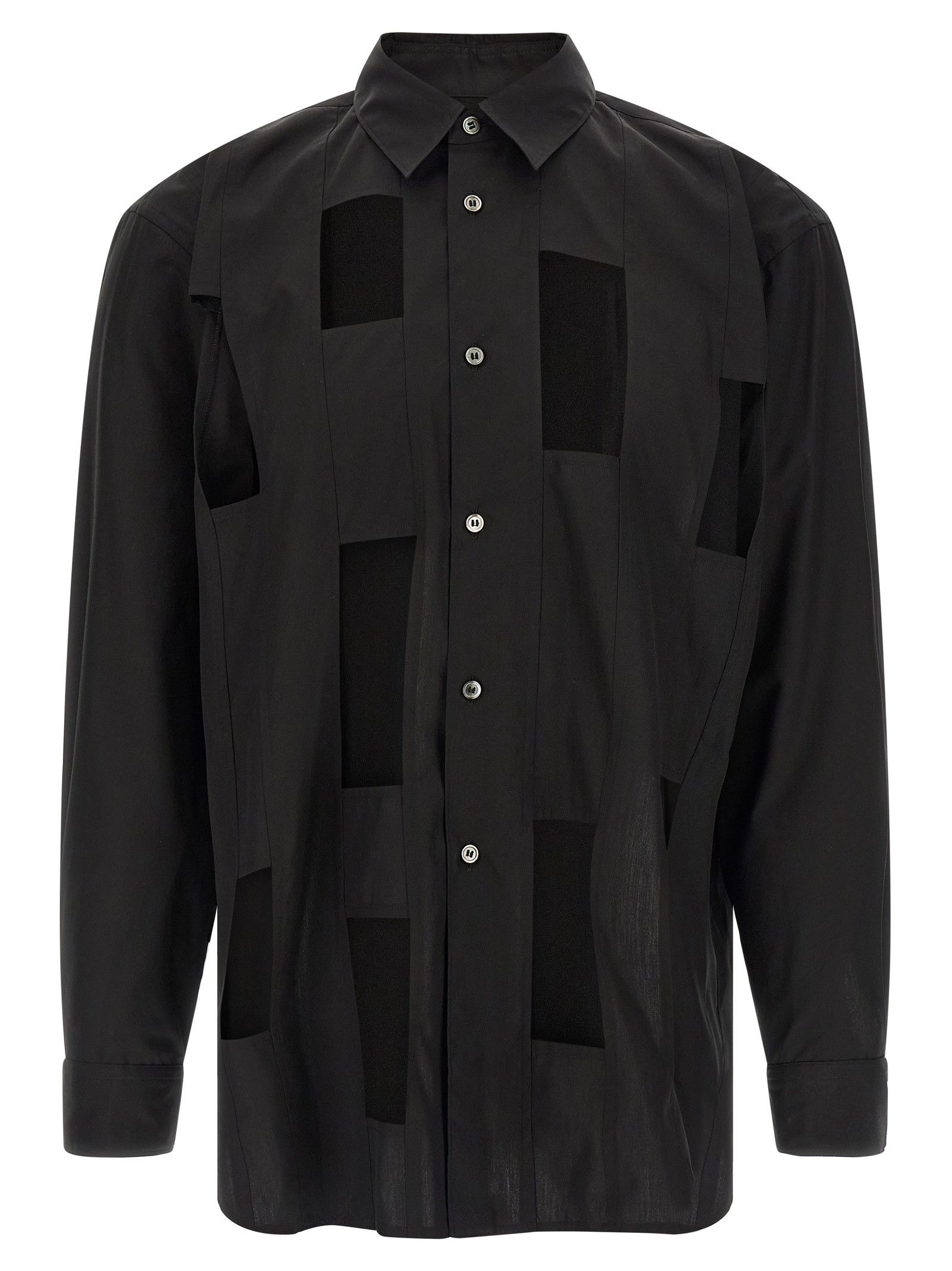 Comme des Garcons Homme Plus Geometric Cut-Out Shirt Size US L / EU 52-54 / 3 - 1 Thumbnail