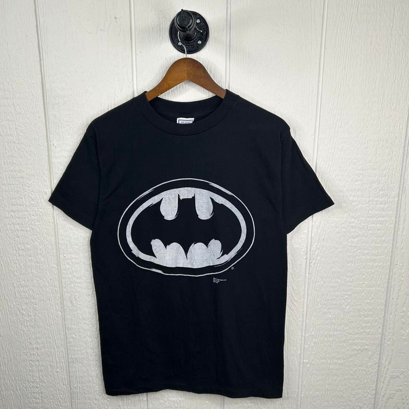 Other Vintage 90’s Bat Man Black Graphic Tee Size Large Size US L / EU 52-54 / 3 - 1 Thumbnail