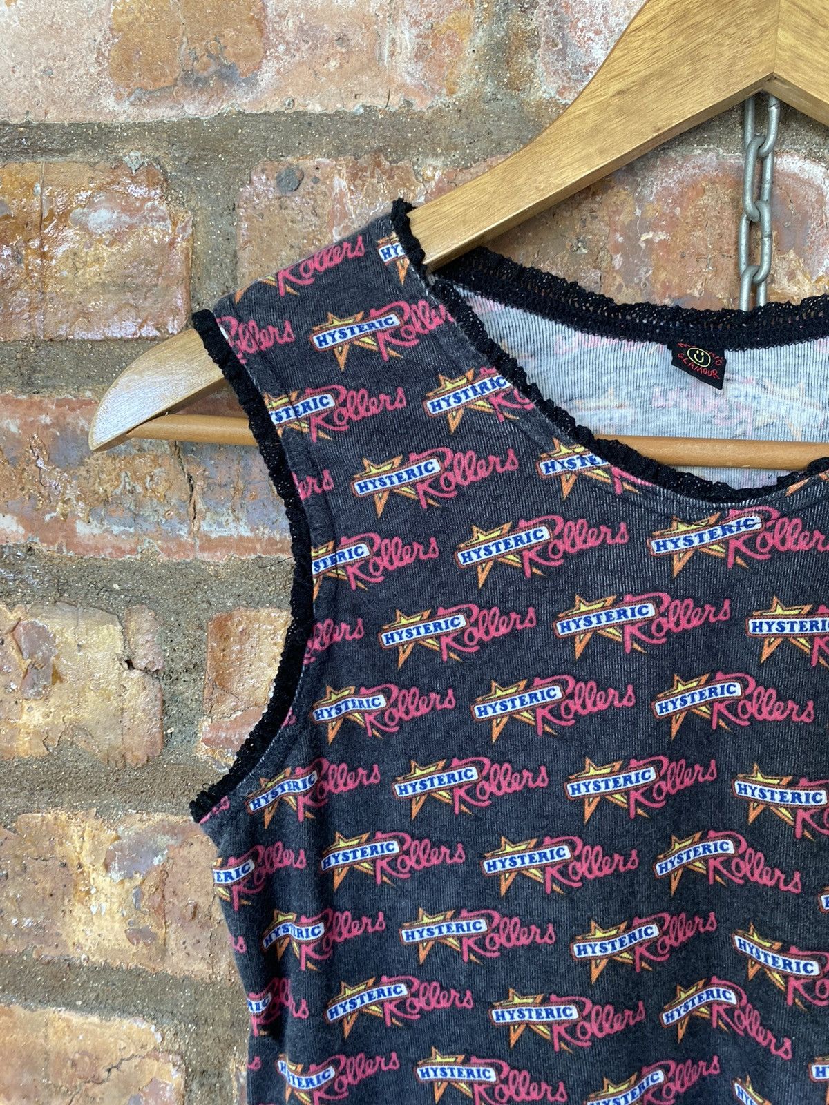 Hysteric Glamour 1990s Hysteric Roller all logo tank Size XS / US 0-2 / IT 36-38 - 5 Thumbnail