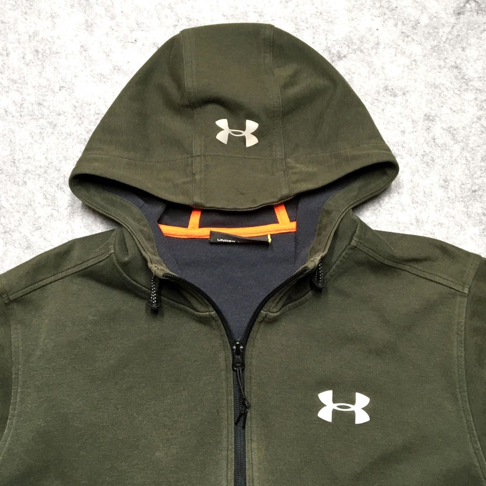 Under Armour Under Armour Storm Full Zip Hoodie Mens XL Green Water Resistant Hooded Jacket Size US XL / EU 56 / 4 - 5 Thumbnail