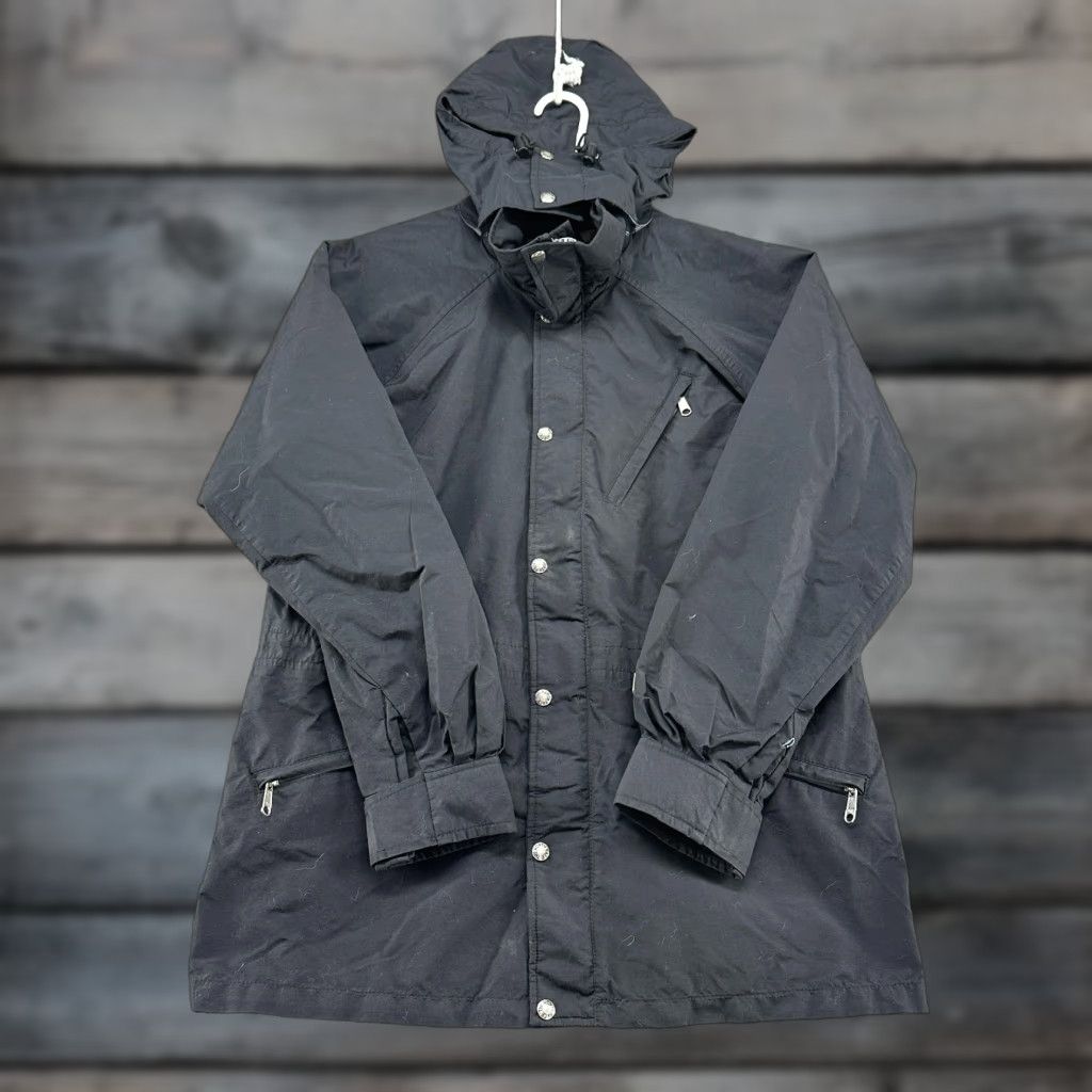 The North Face VINTAGE The North Face Jacket Mens L Parka Hooded Goretex Nylon 90s Black Size US L / EU 52-54 / 3 - 1 Thumbnail