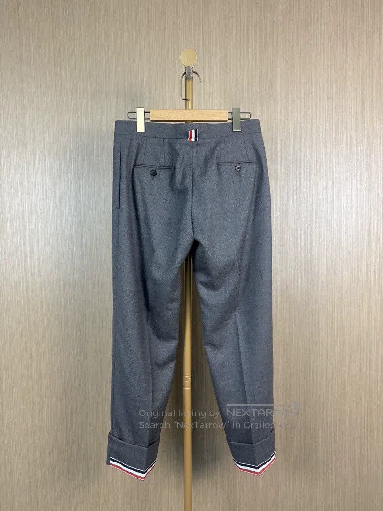 Thom Browne Thom Browne size 1 Gray Pants Size US 28 / EU 44 - 2 Thumbnail