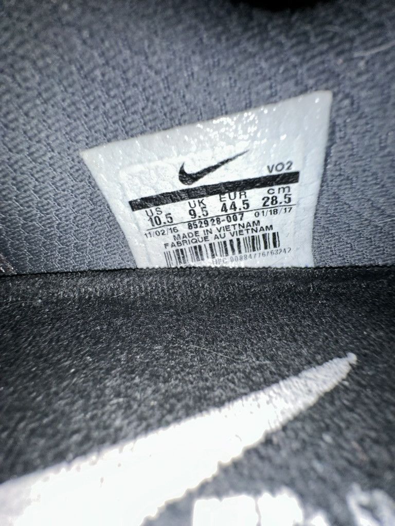 Nike Nike Mens Metcon 3 Training Shoes Gray Orange Size US 10.5 / EU 43-44 - 9 Thumbnail