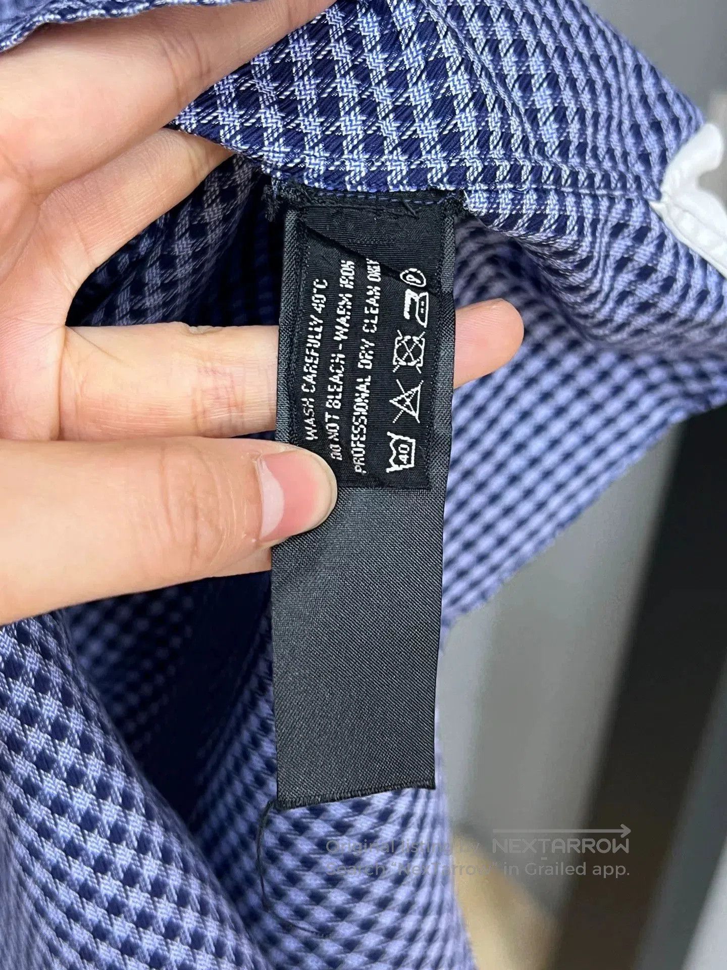 Tom Ford Tom Ford Checkered Long Sleeve Shirt. Size US M / EU 48-50 / 2 - 3 Thumbnail