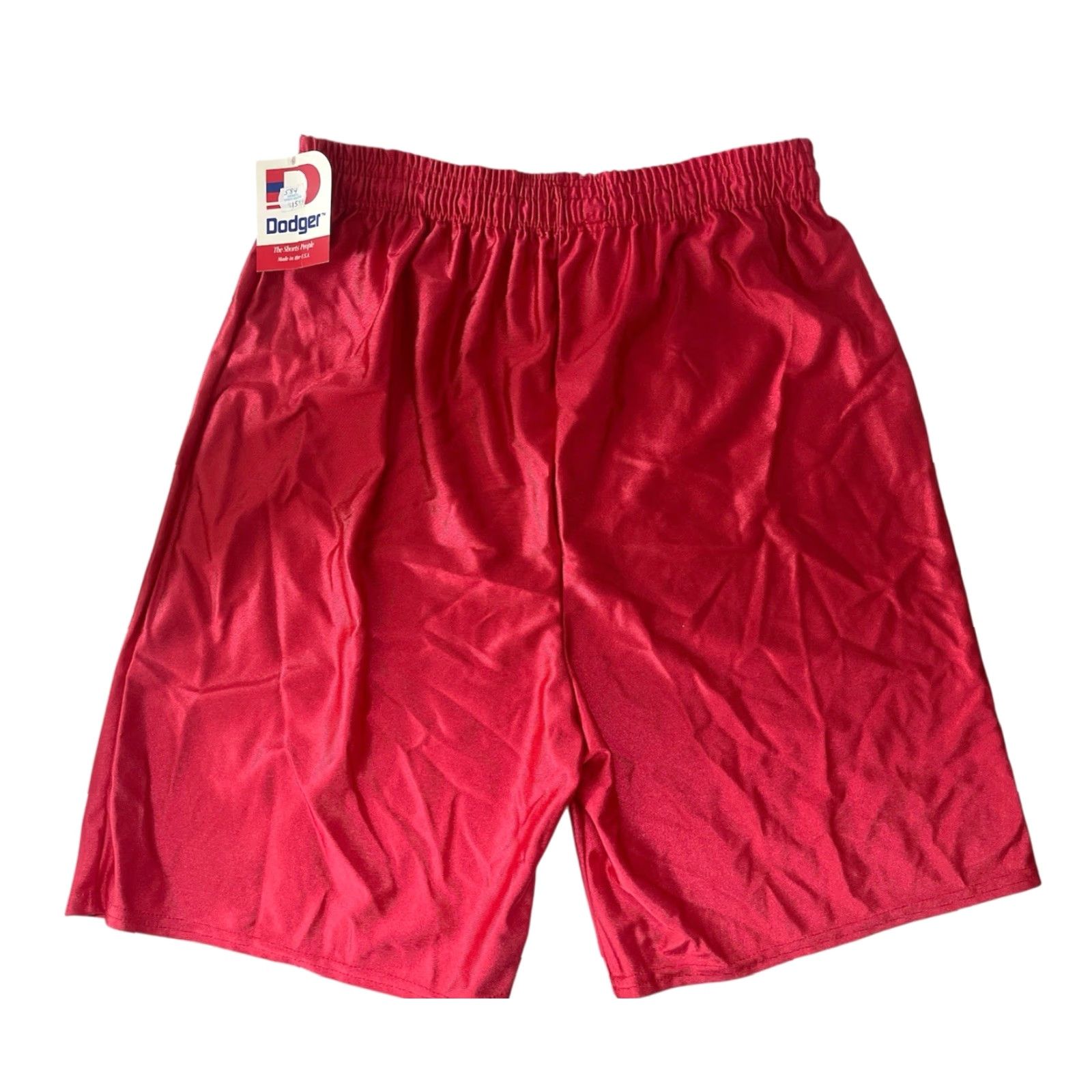 Vintage VINTAGE Dodger Dazzle Basketball Shorts Mens L Red 90s Made in USA NWT NOS Athletic Non-Nonsense? Size US 33 - 6 Thumbnail