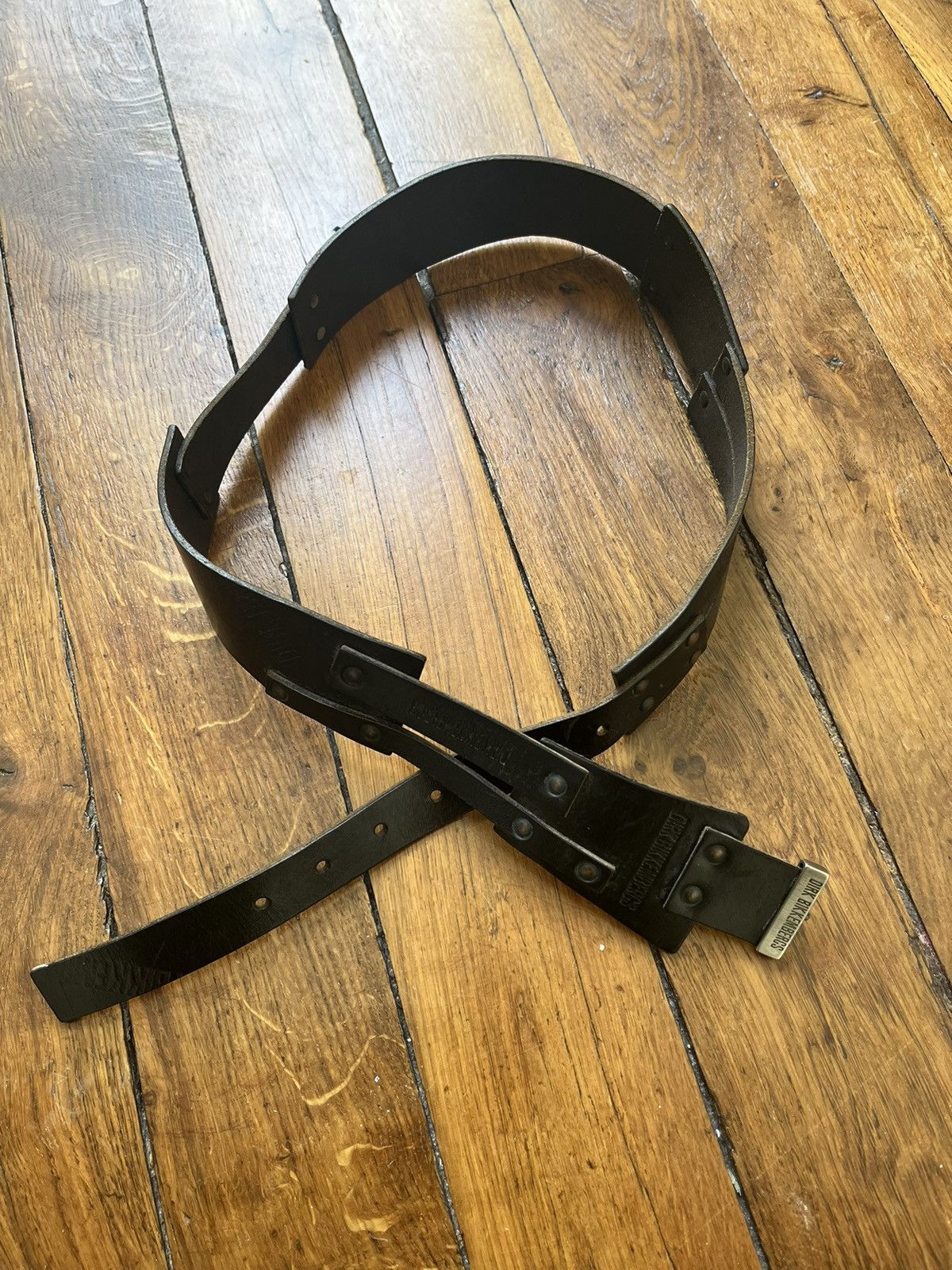 小物 1990s DIRK BIKKENBIRGS lether belt Dirk Bikkembergs 1990s Leather Belt | Grailed