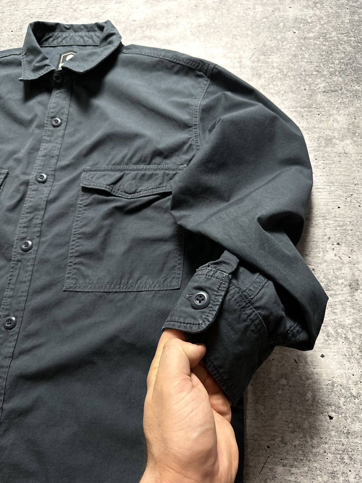 Edwin Edwin Y2K Trucker Big Shirt LS Jacket Japanese Hype Size US XL / EU 56 / 4 - 7 Thumbnail