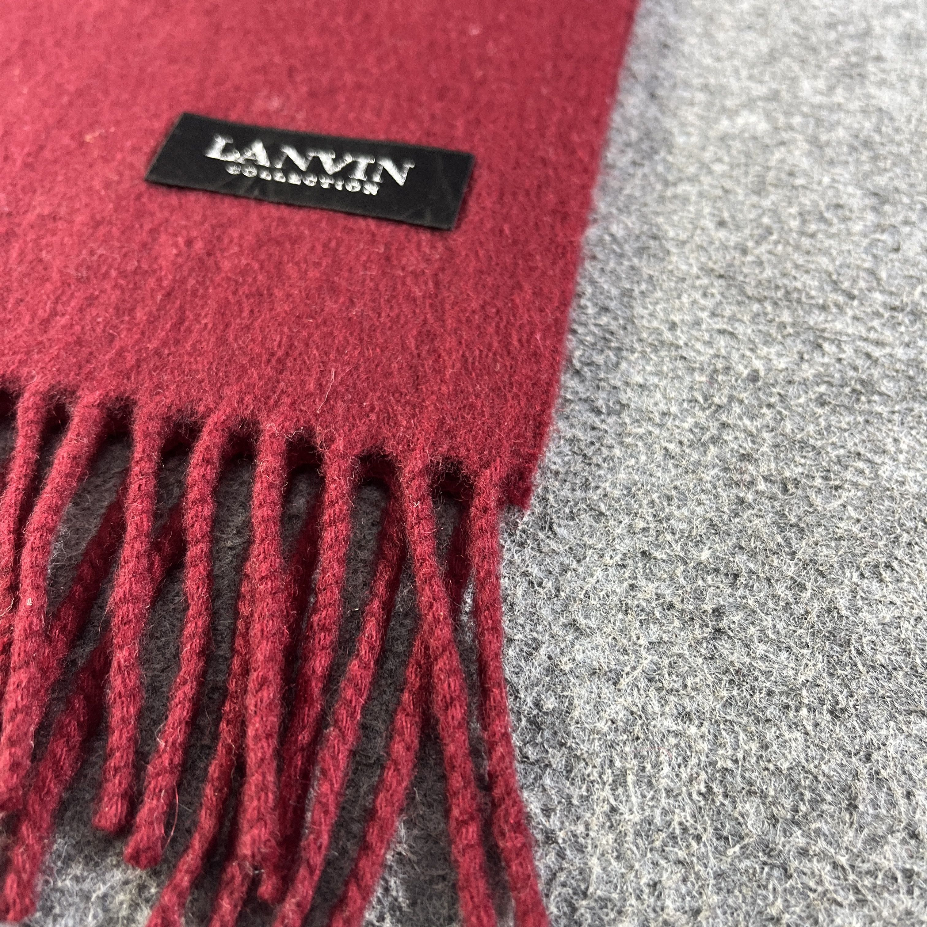Lanvin Lanvin Scarf / Muffler / Neckwear T1135 Size ONE SIZE - 8 Thumbnail