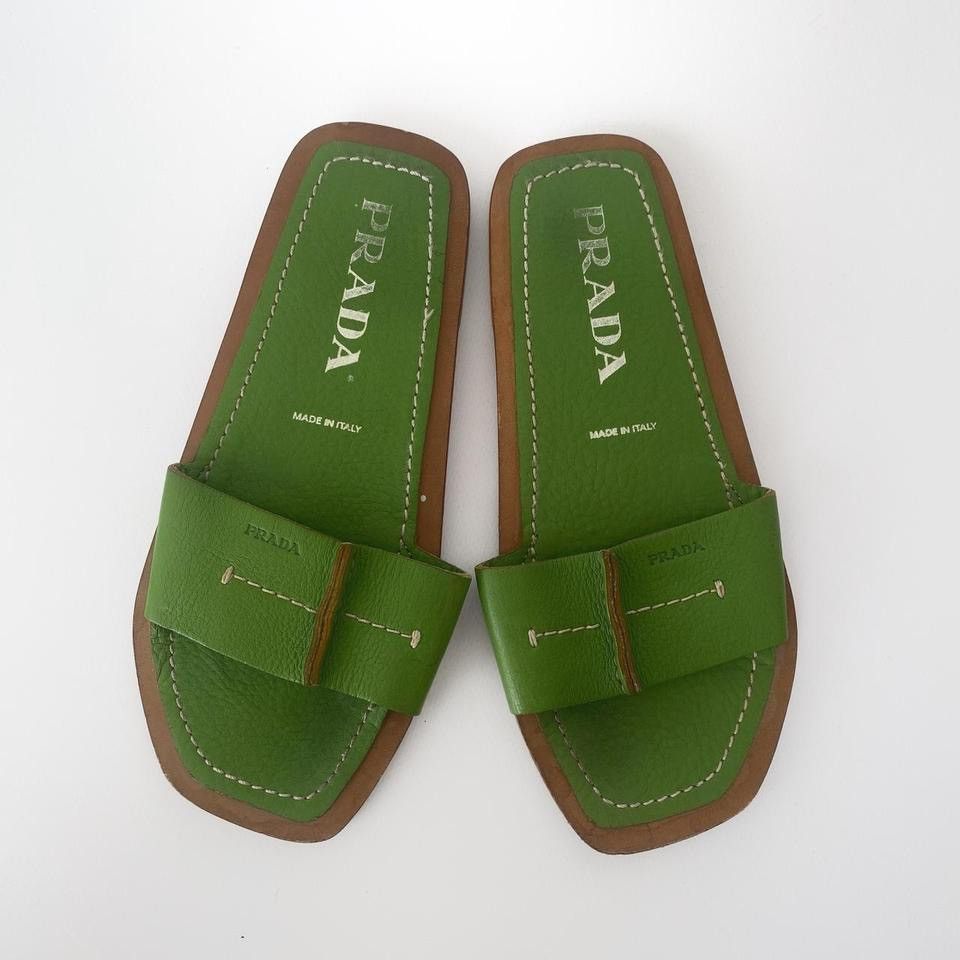 Prada × Vintage prada vintage flats from the end of 90s Size US 5 / IT 35 - 1 Thumbnail