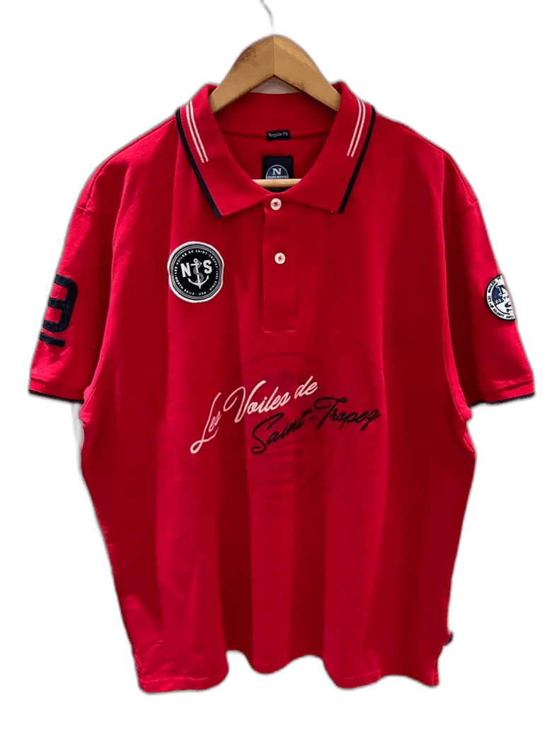 Japanese Brand NORTH SAILS short sleeve polo Size US XXL / EU 58 / 5 - 1 Thumbnail