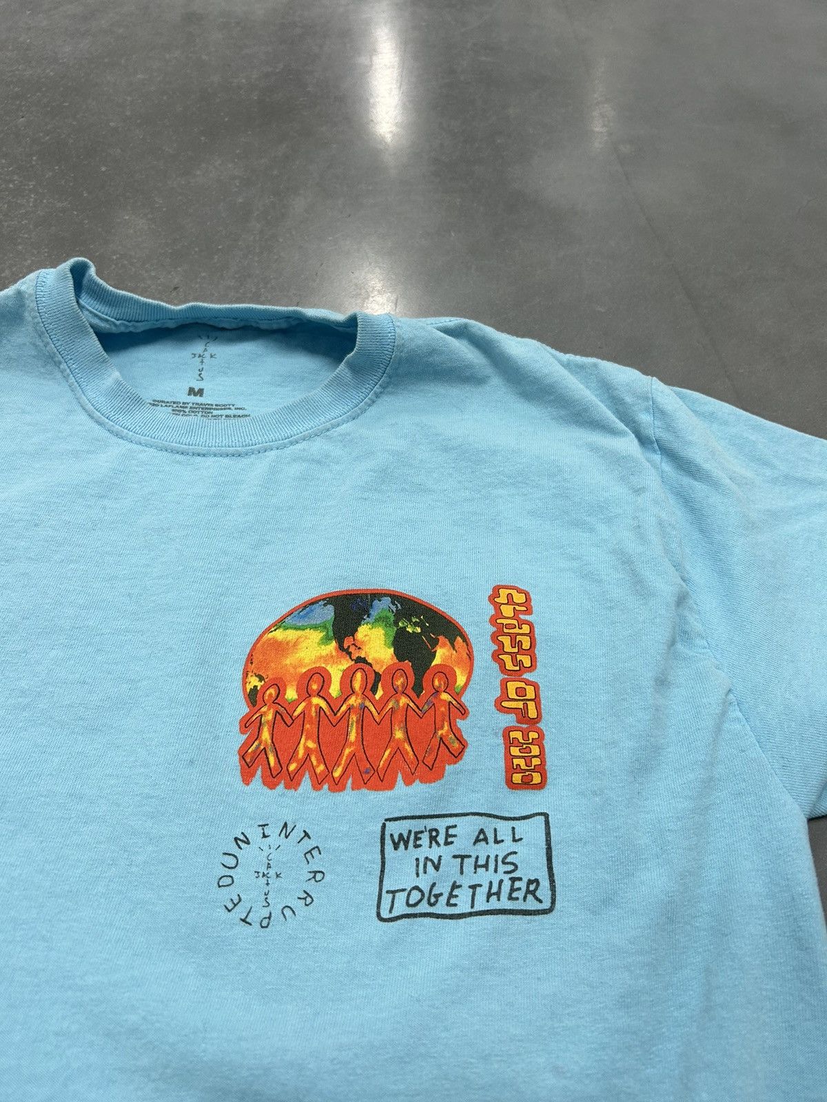 Travis Scott Travis Scott Cactus Jack Astroworld Tour tee Size US M / EU 48-50 / 2 - 3 Thumbnail